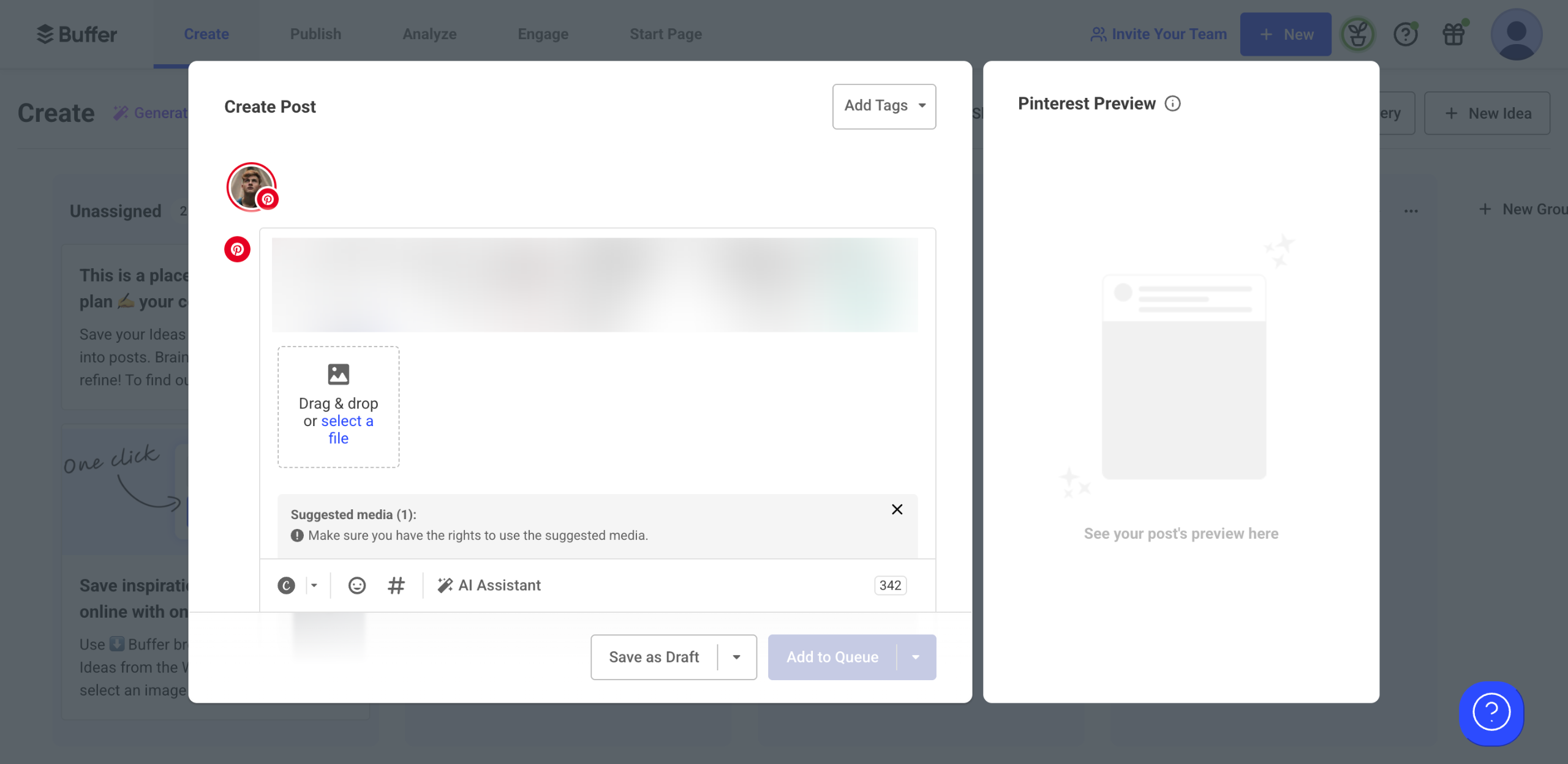 How to Add Unsplash Images to Buffer Posts