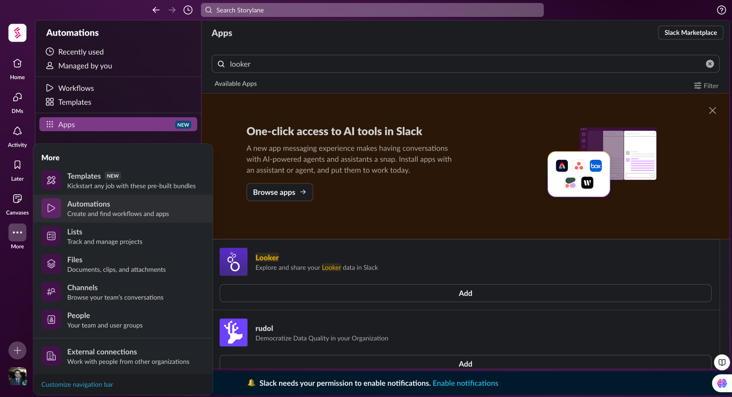 Salesforce slack integration
