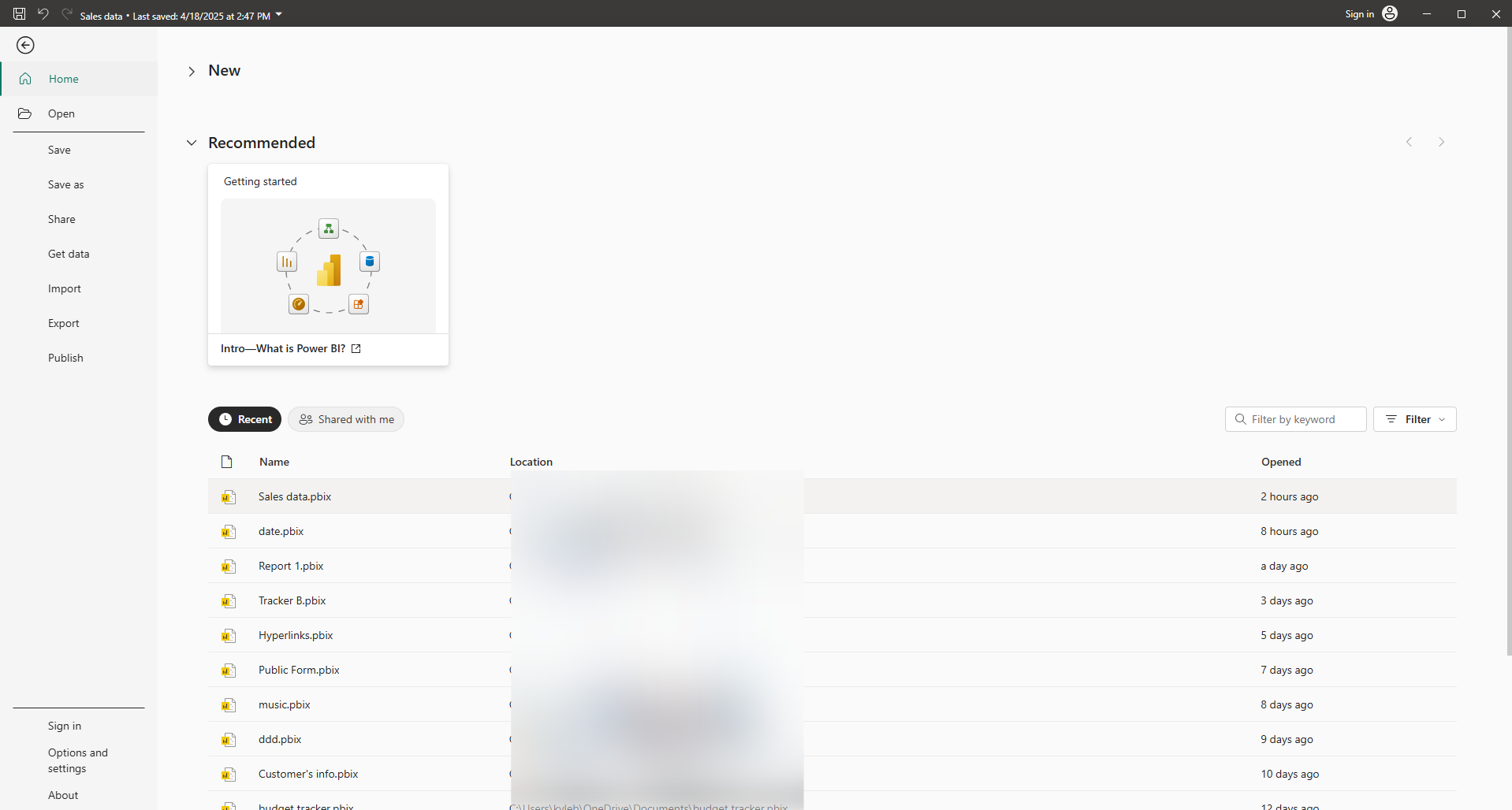 How to Display the Total Number of Records in Power BI