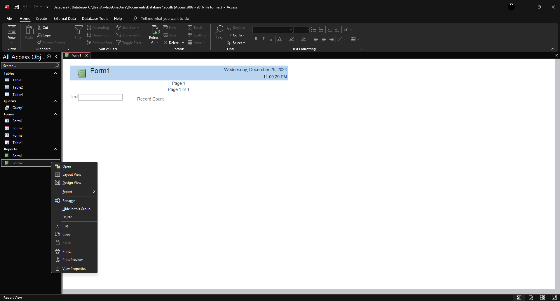 How to Create Linked Reports MS Access