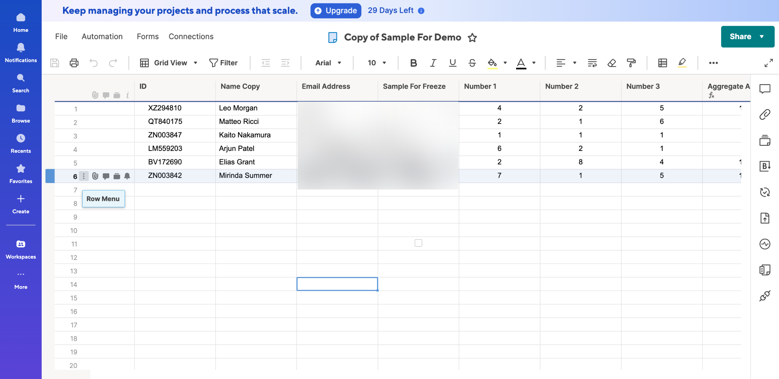 How to Archive Rows in Smartsheet