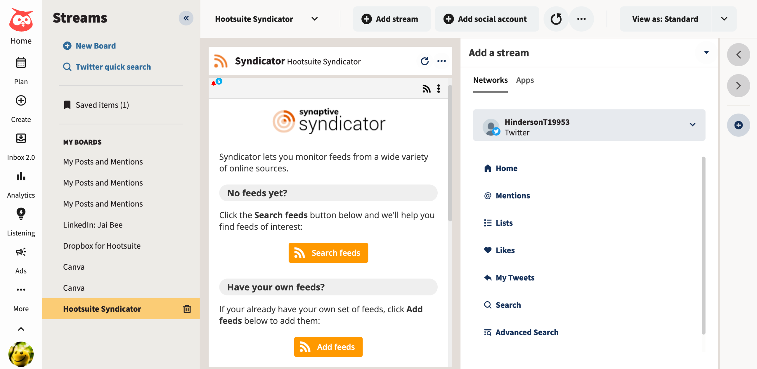 How to Connect RSS Feeds to Hootsuite