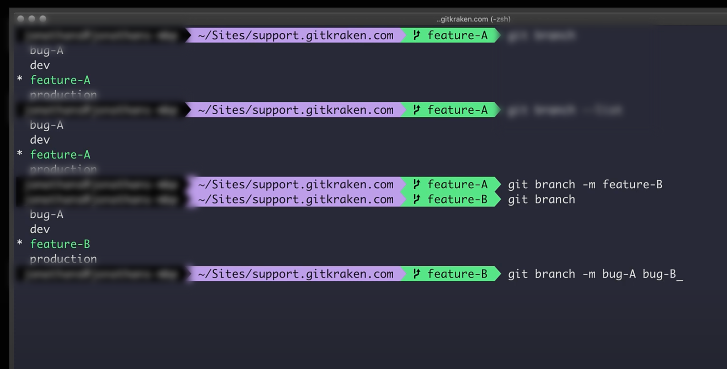 How to Rename a Branch in Gitlab