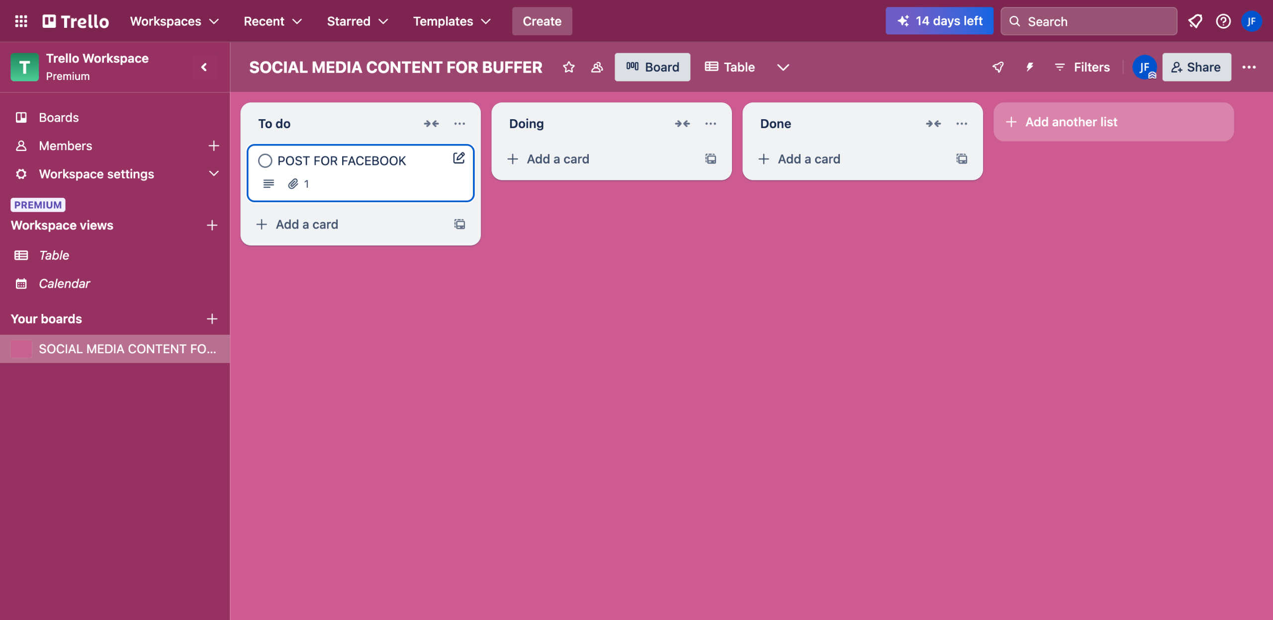 How to Manually Schedule Content From Trello to Buffer