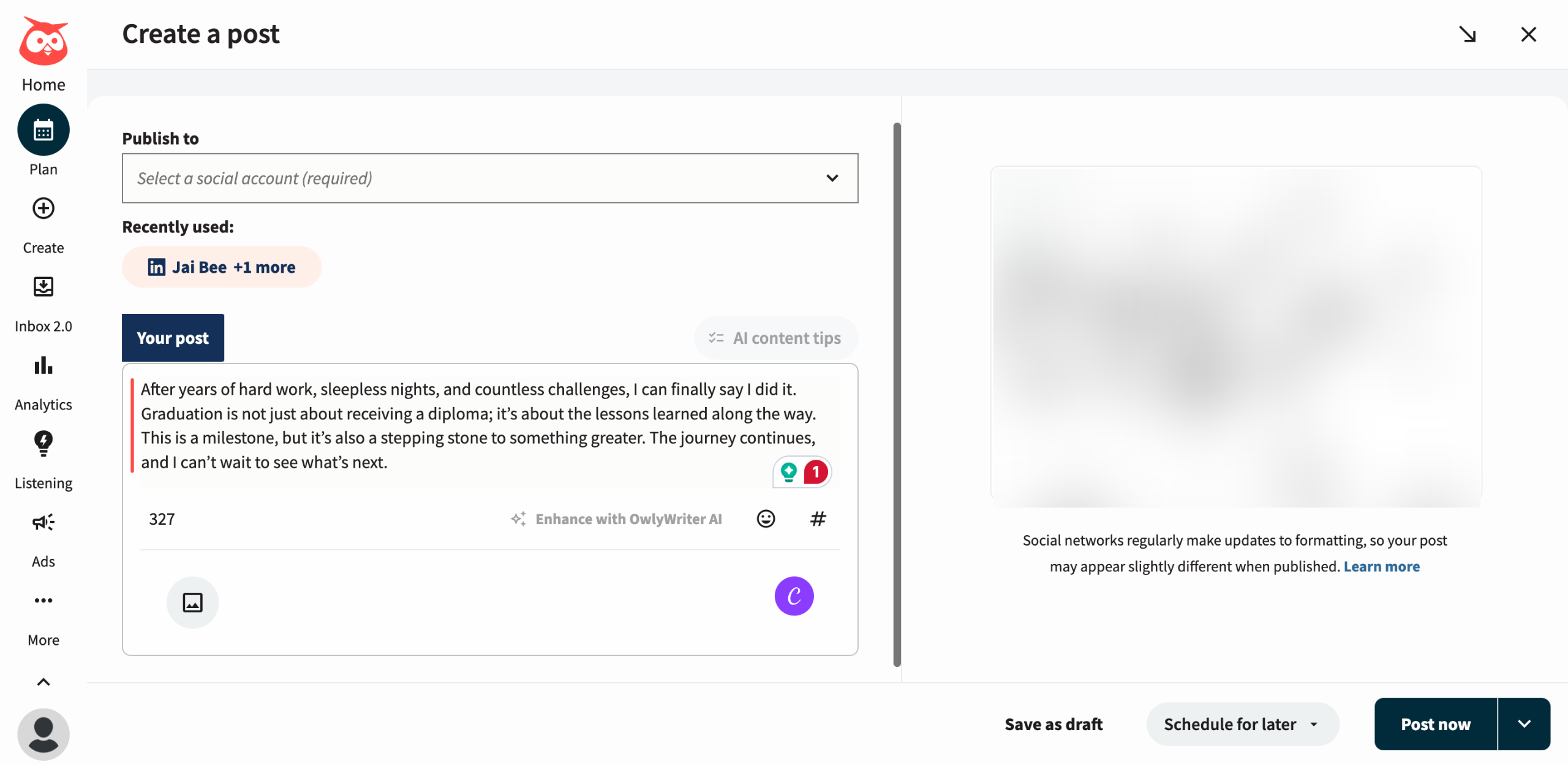 How to Add Images to Posts on Hootsuite