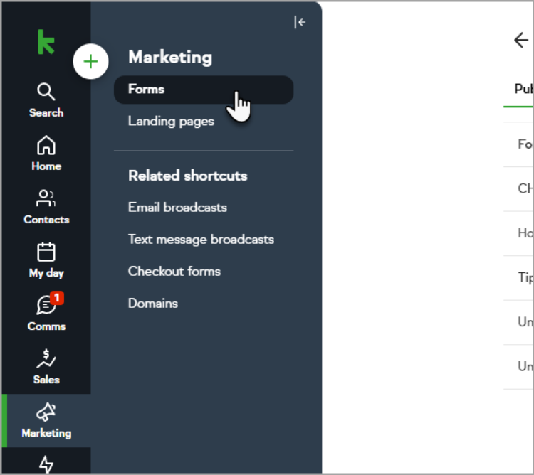 How to Create a Keap Opt-in Form
