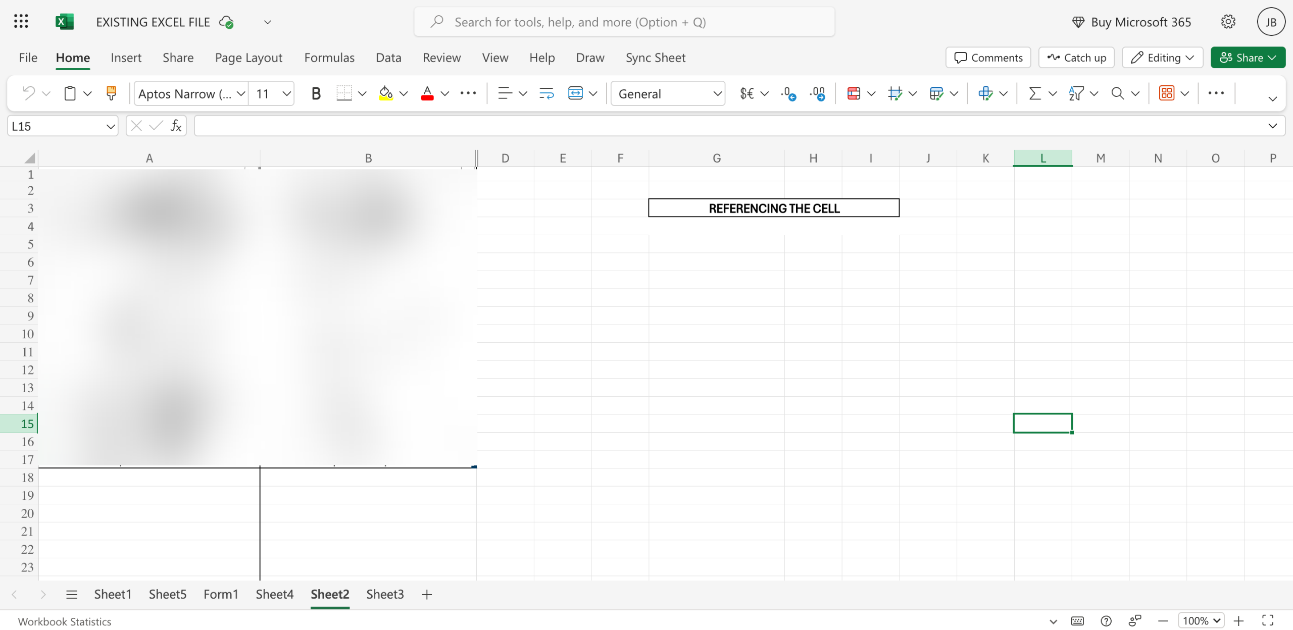 How to Reference a Cell From Another Sheet in Microsoft Excel
