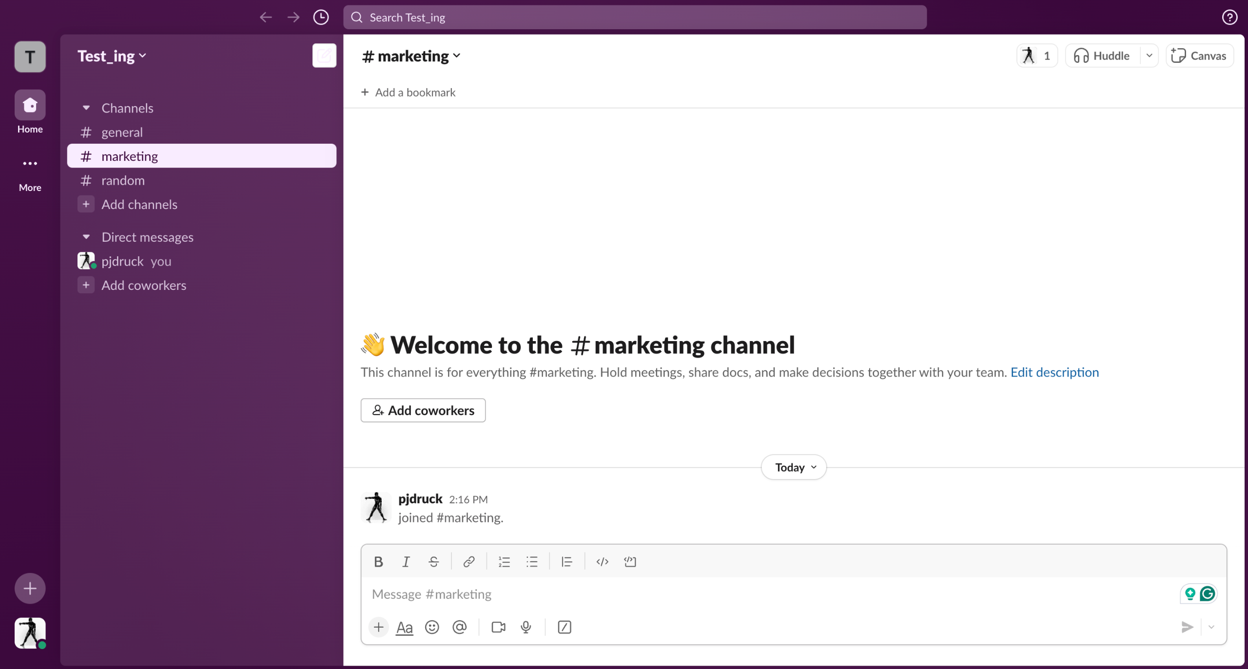 Slack - Exports conversations