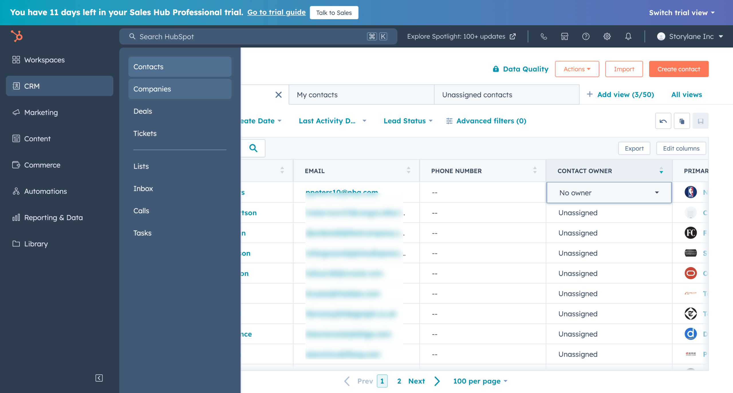 Hubspot - how to change contact owner in hubspot