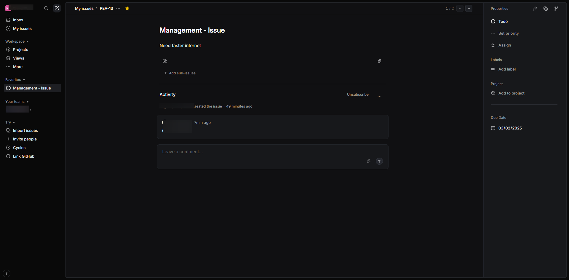 How to Follow and Unfollow Issues in Linear