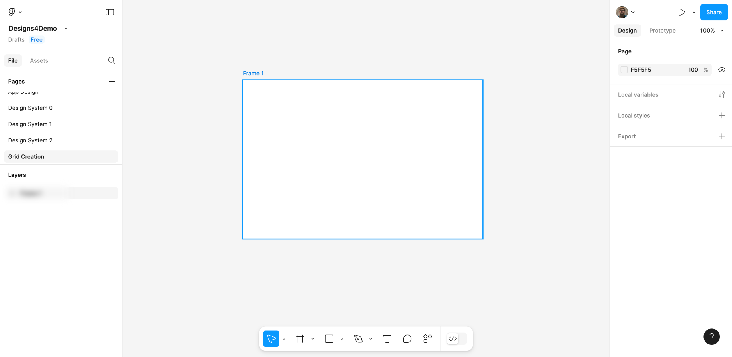 How to Make a Grid in Figma
