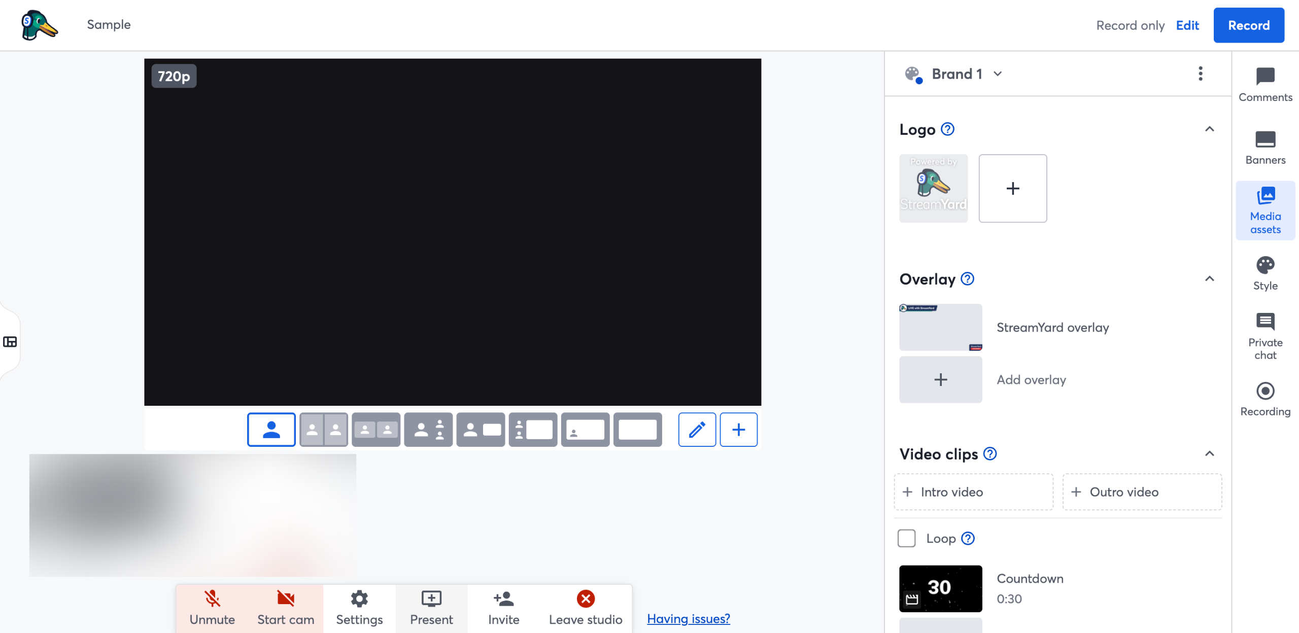 Streamyard Screen Design How to Screen Share on StreamYard