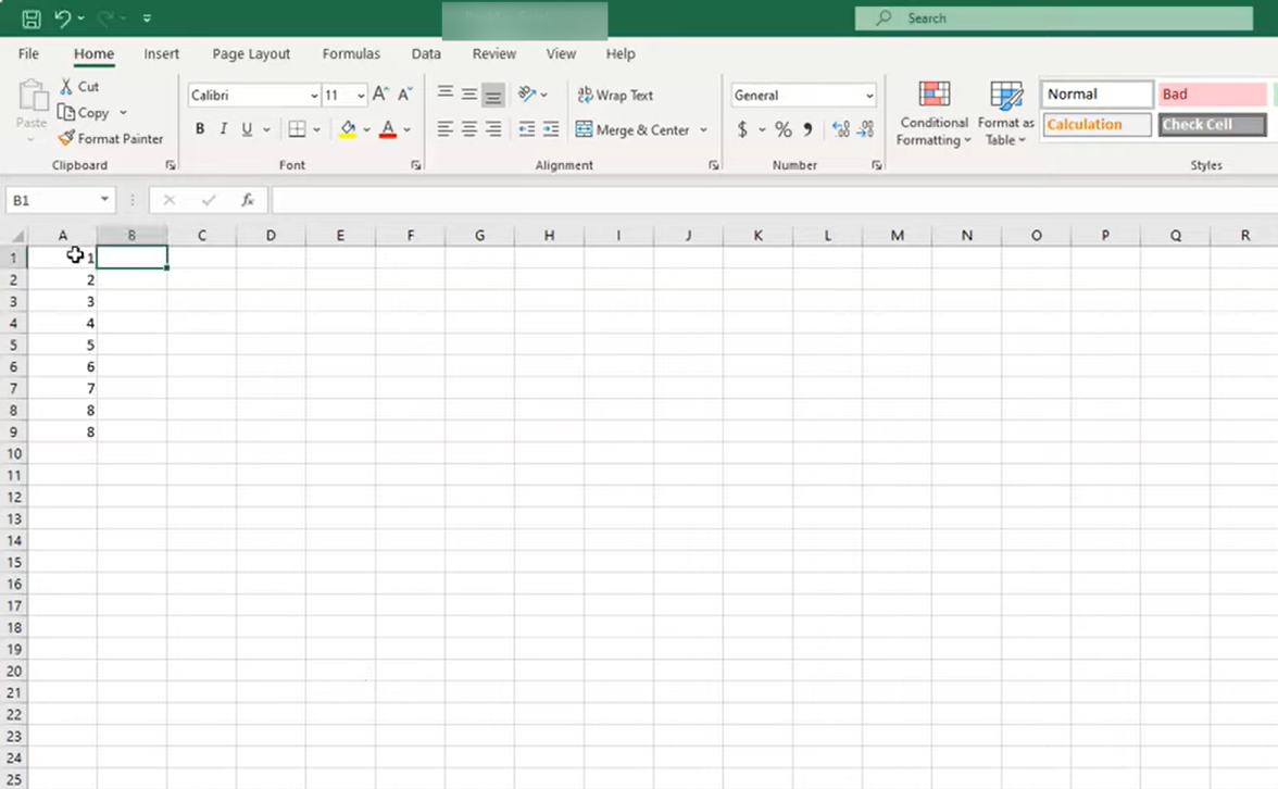 How to calculate standard deviation in microsoft excel