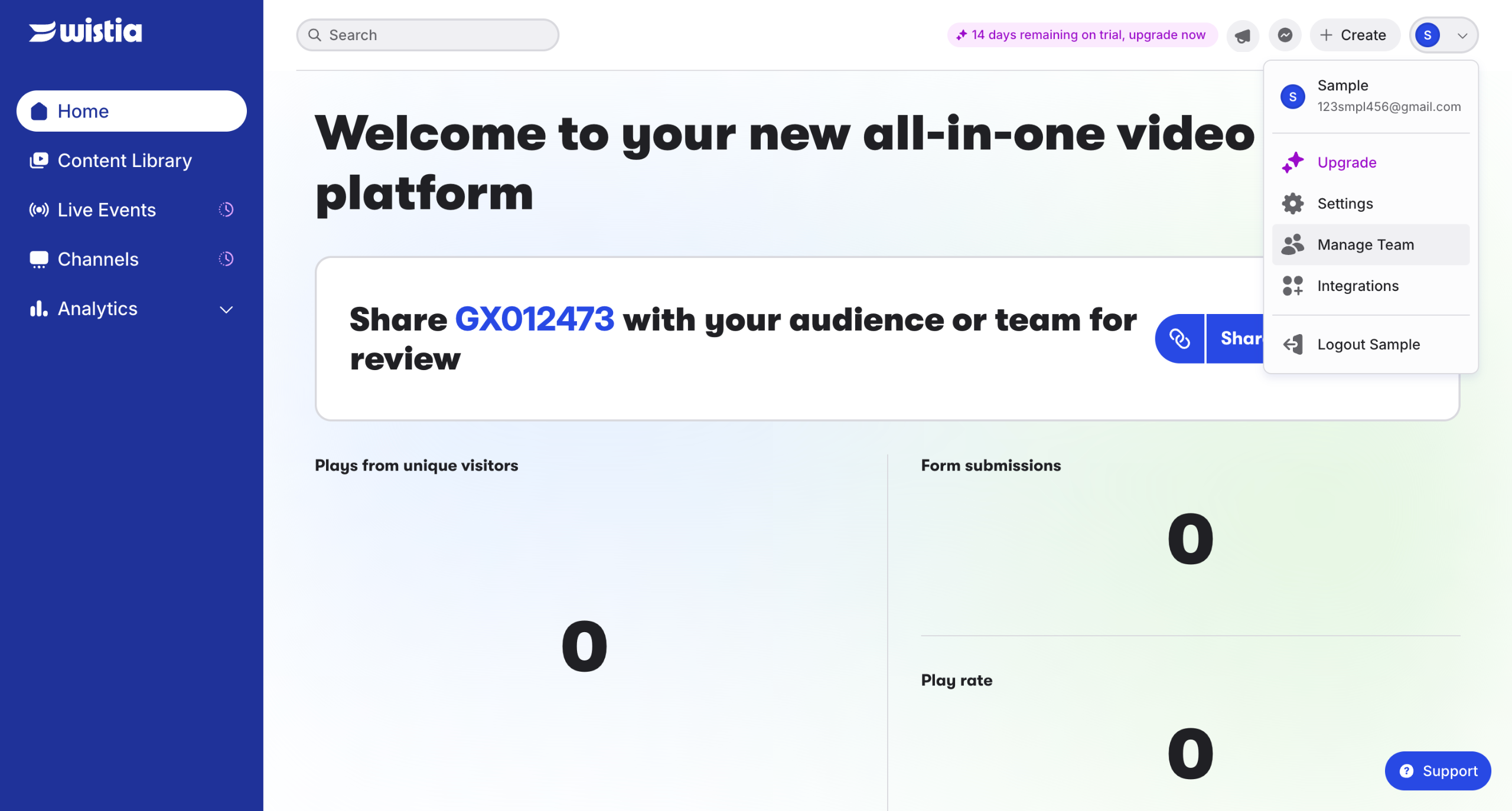 Wistia Google Analytics Integration