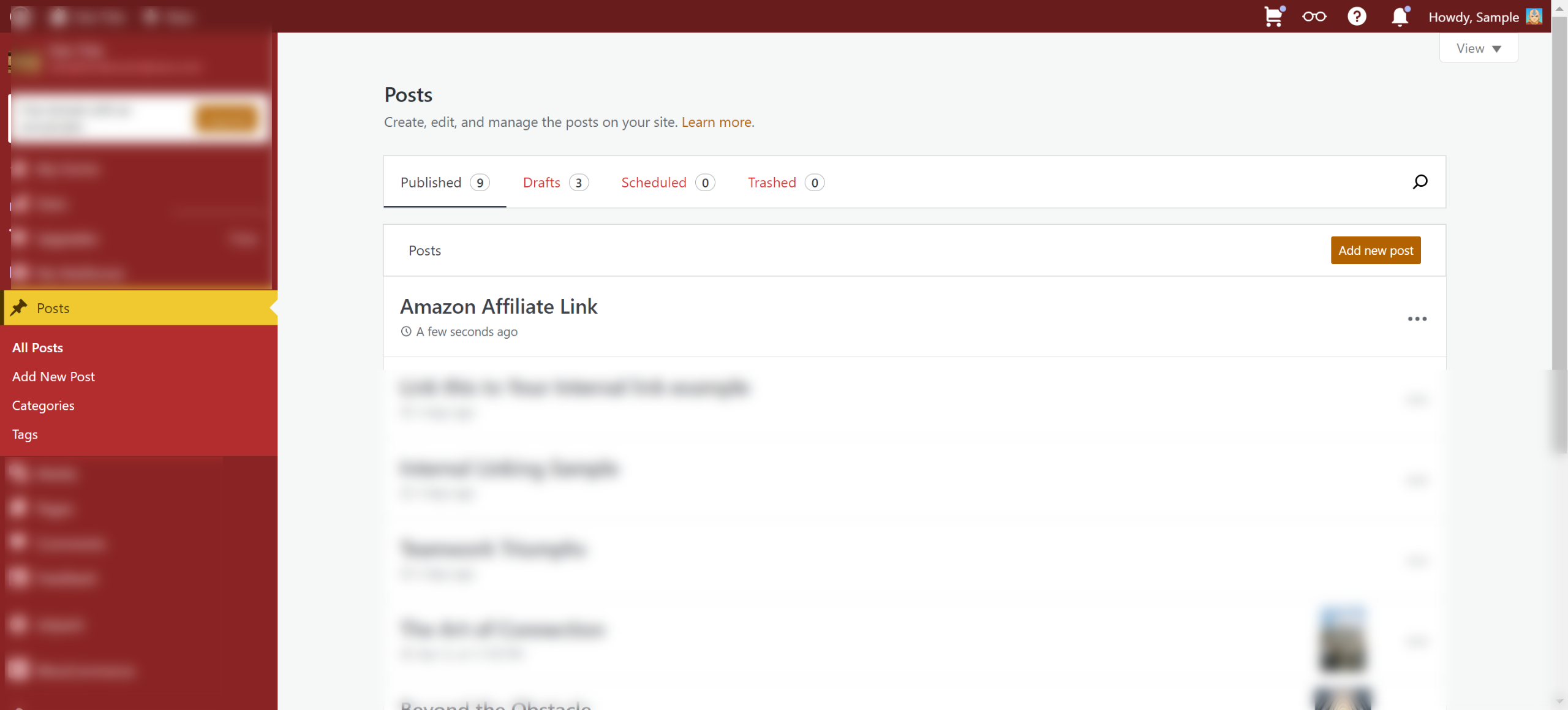 How to add amazon affiliate link to wordpress