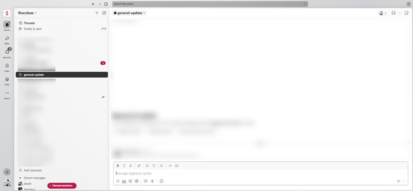 How to change slack channel name?