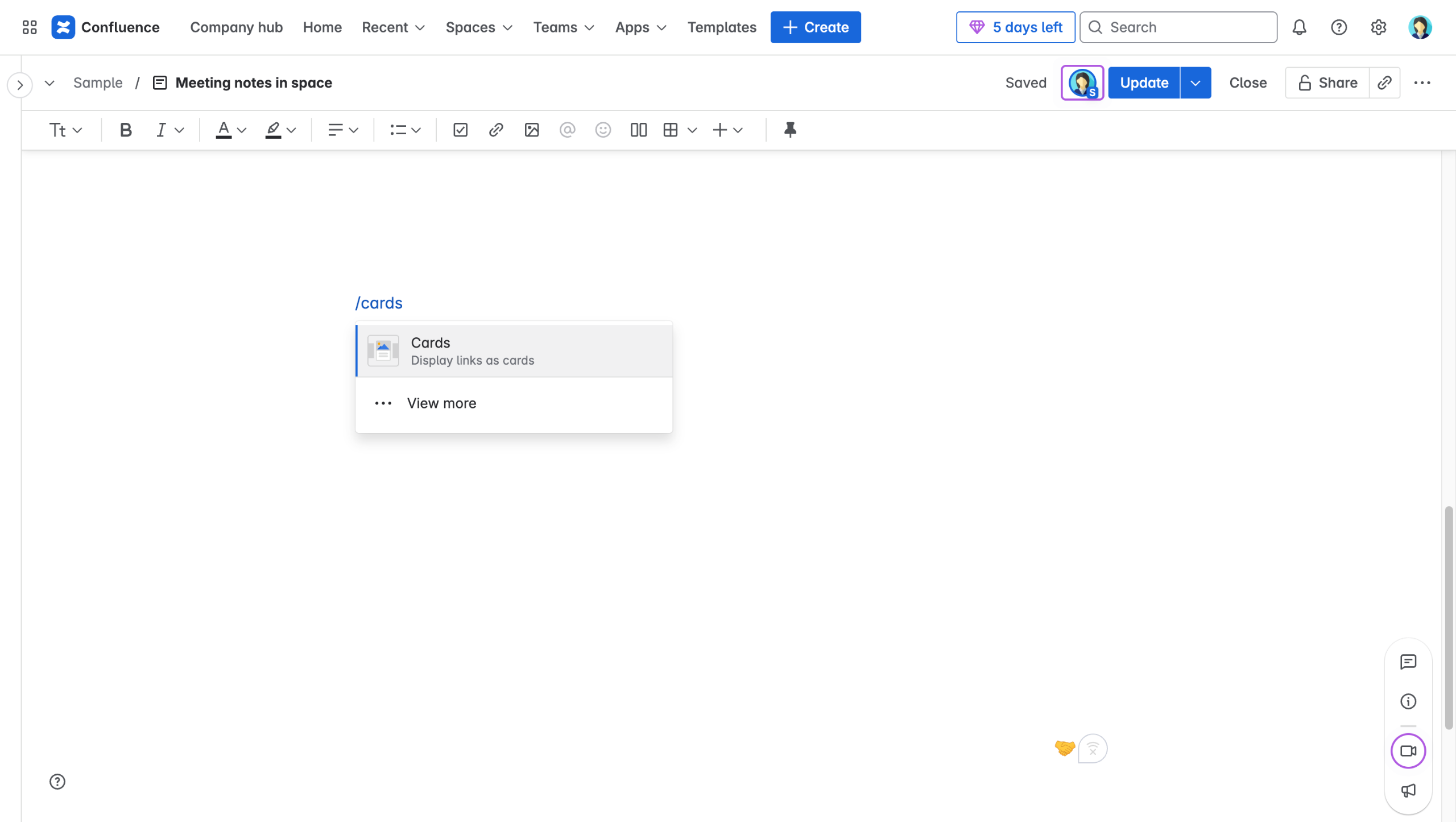 How To Use Deck Of Cards In Confluence