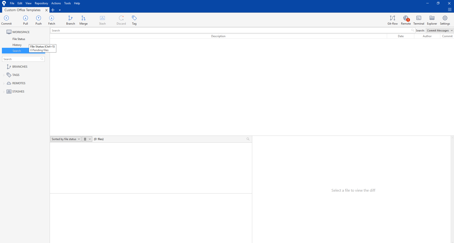How to Commit in Sourcetree