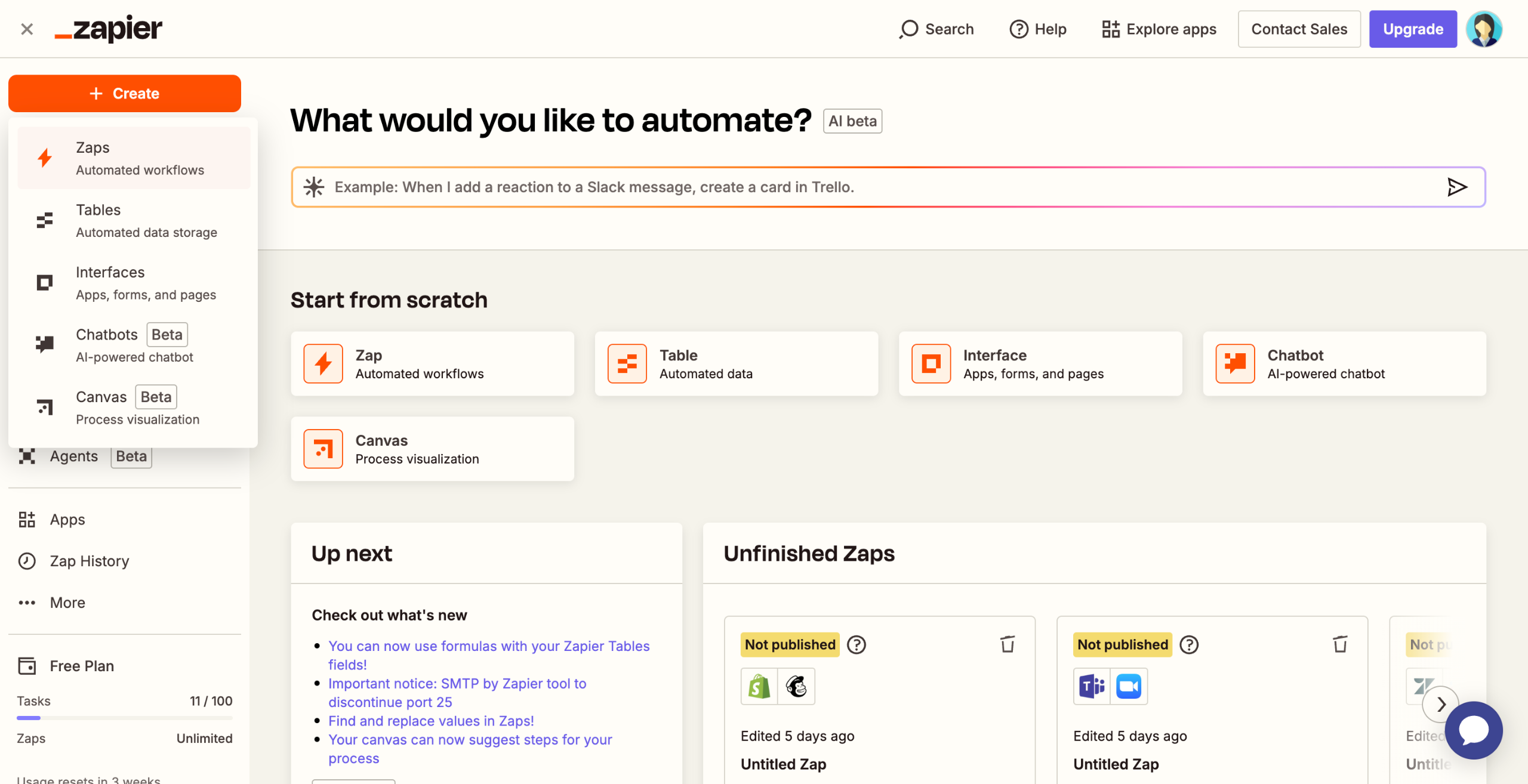 Link Wufoo through Zapier to Mailchimp
