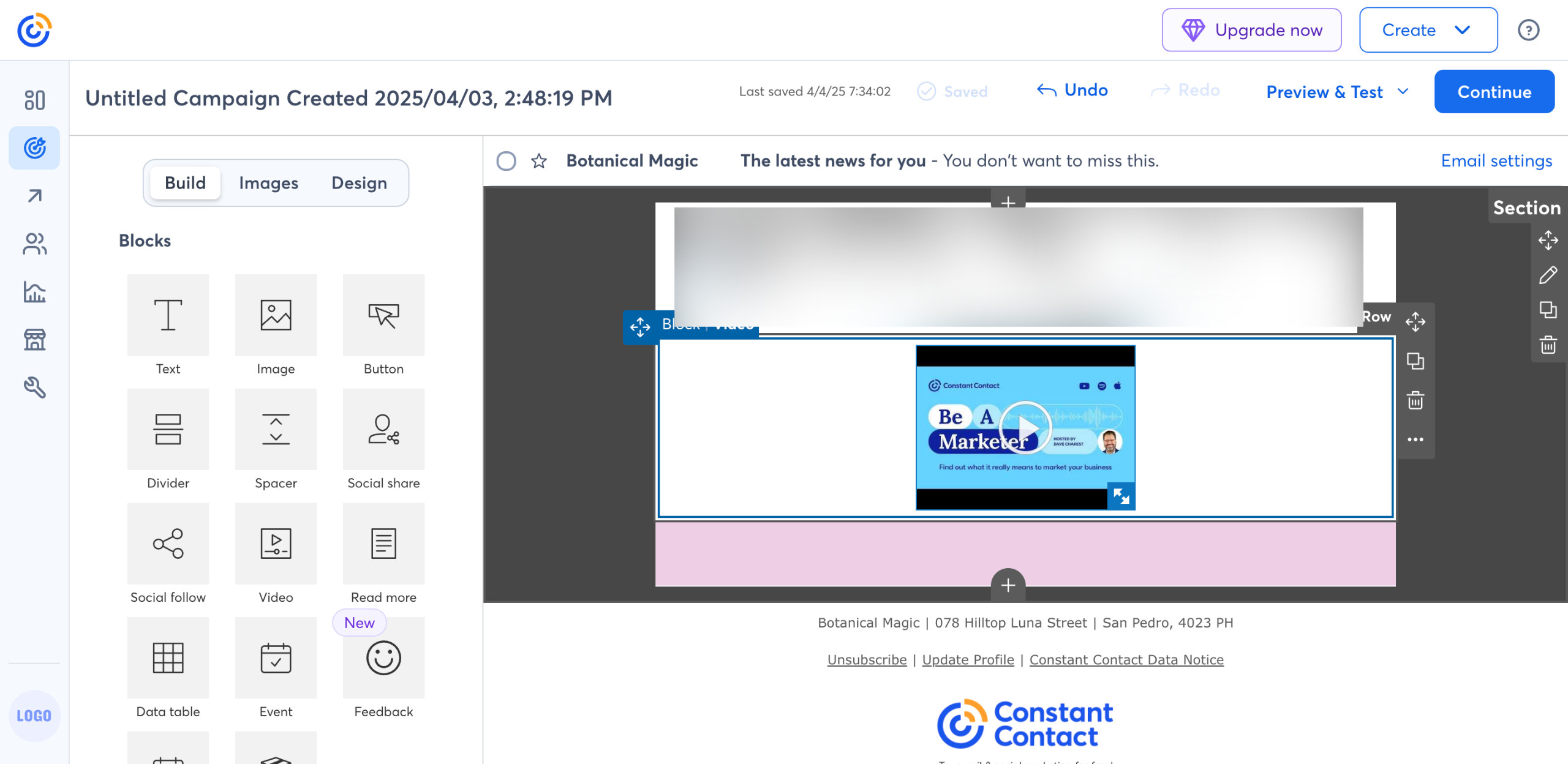 How to Add Video Alt Text to Constant Contact Emails