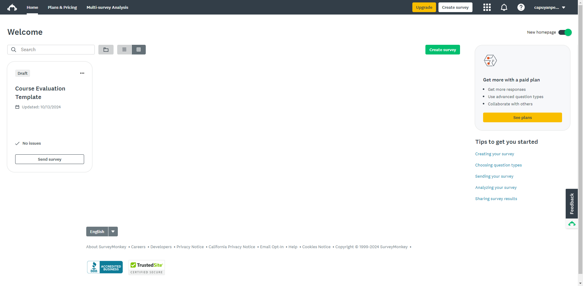 How to Change the Name of a Survey in SurveyMonkey