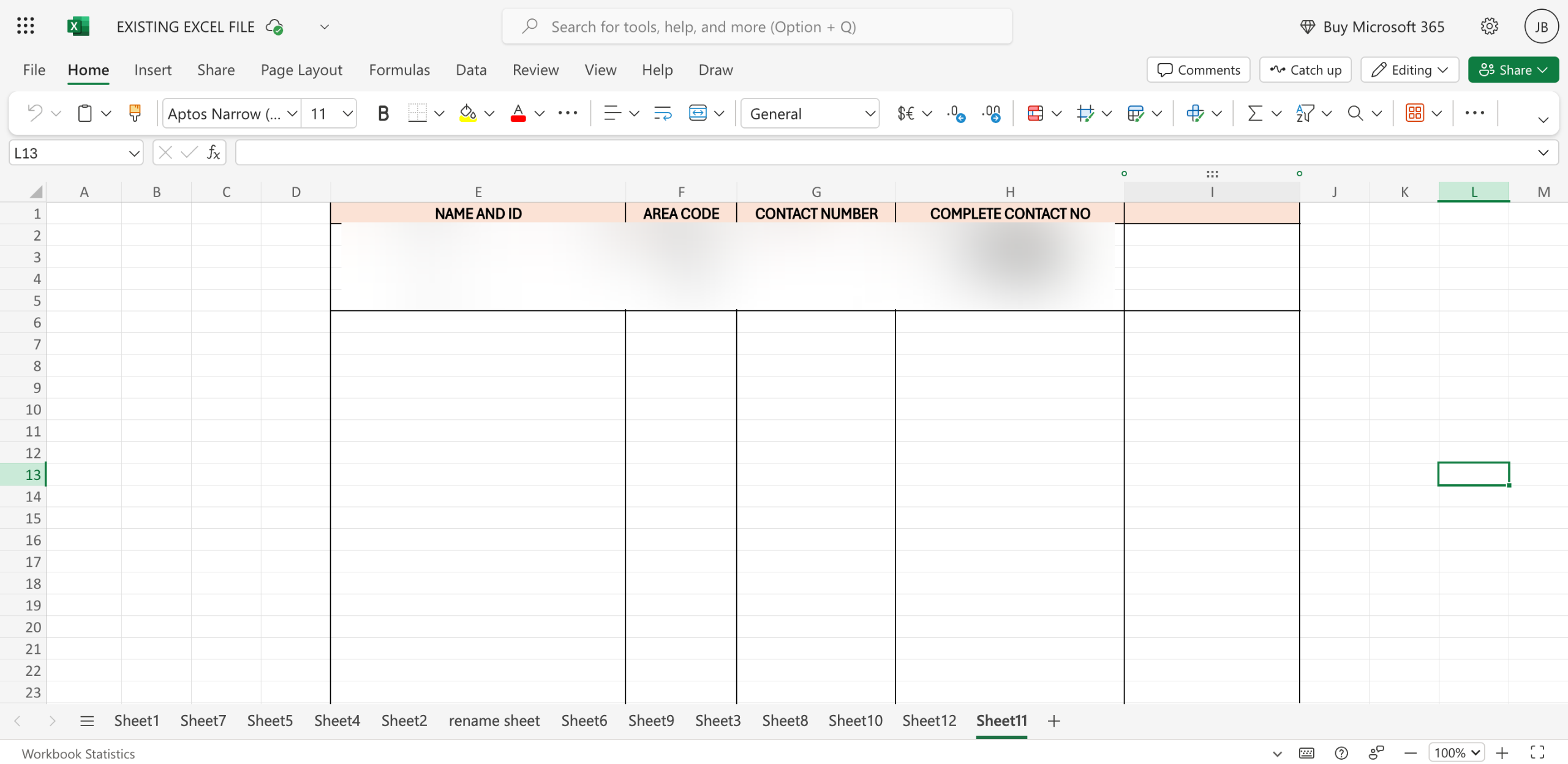 How to Delete a Column in MS Excel