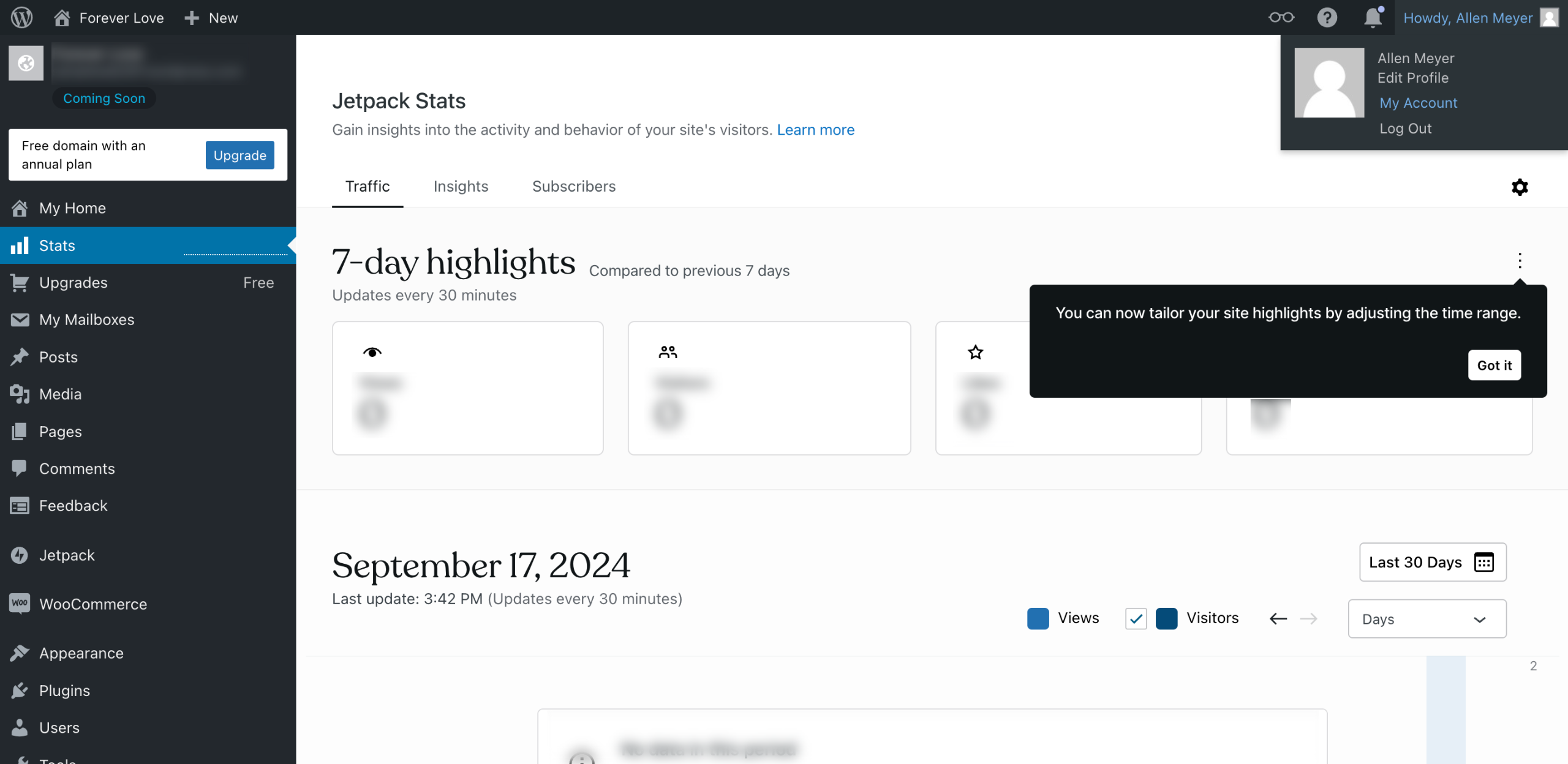 How to Change the WordPress Password