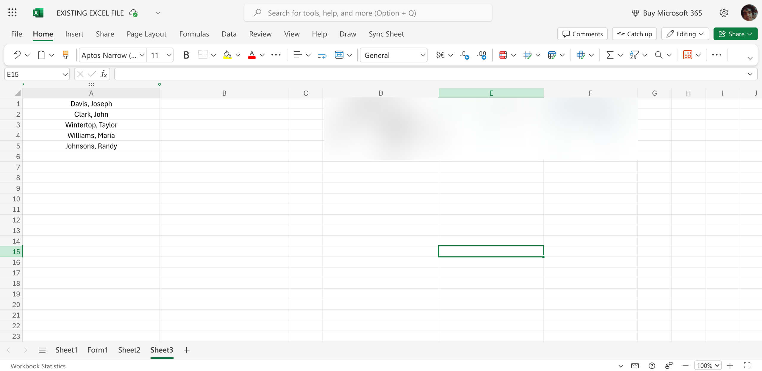 How to Separate the First and Last Names in Microsoft Excel