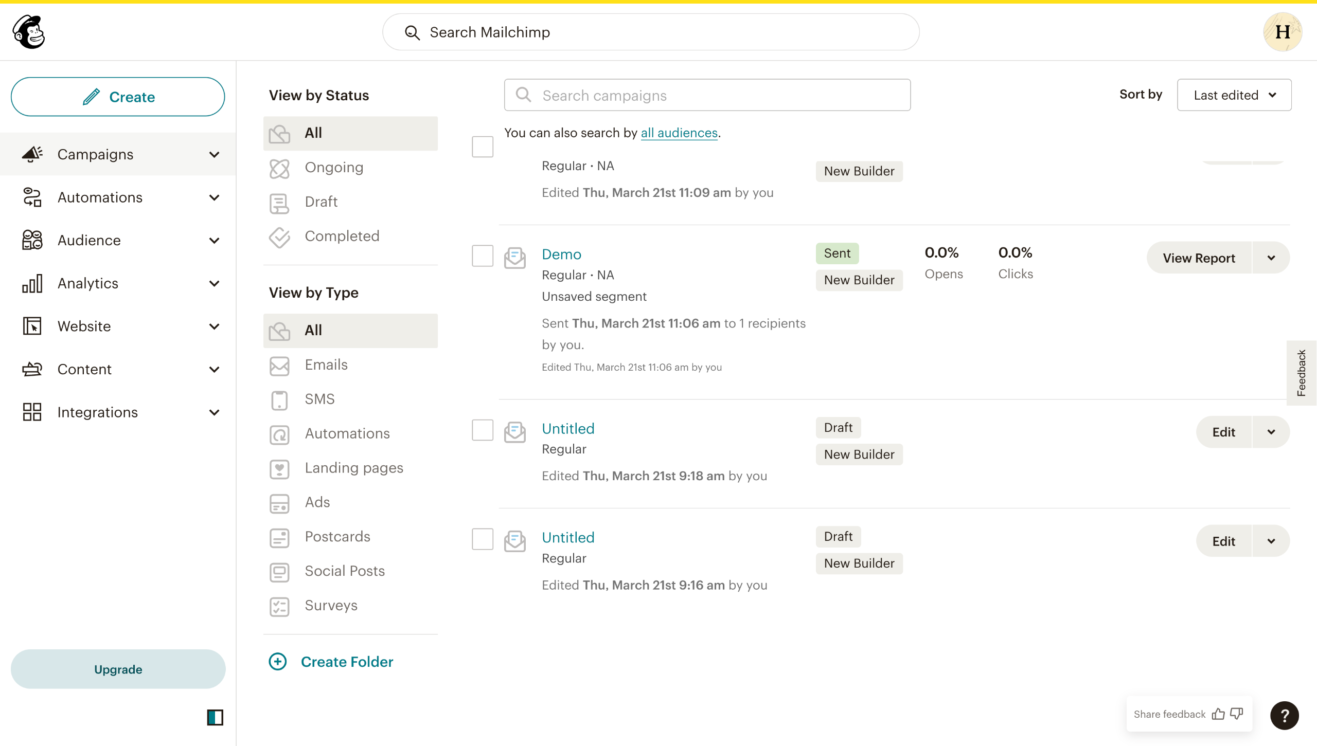 How to Post Mailchimp Campaign to Facebook?