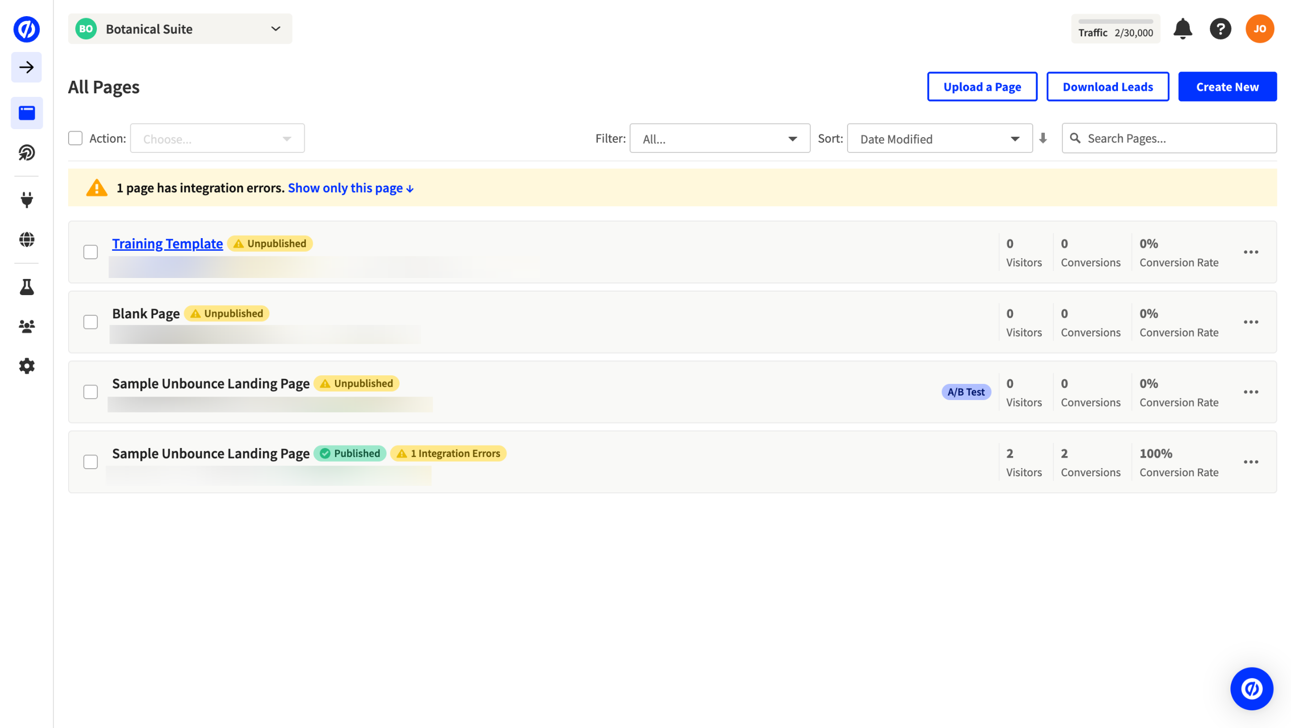 How to Set a Subdomain in Unbounce