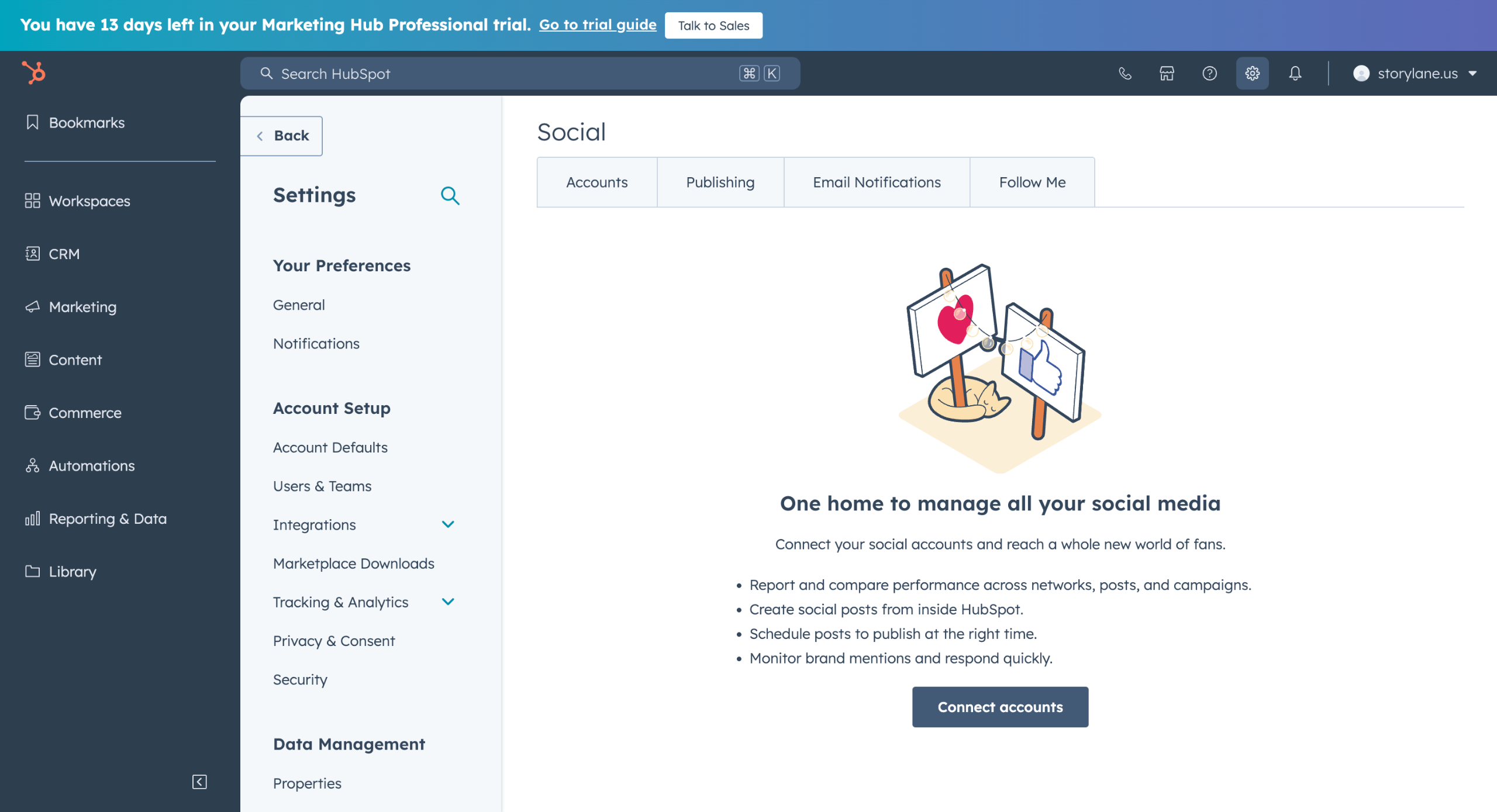 Hubspot linkedin integration