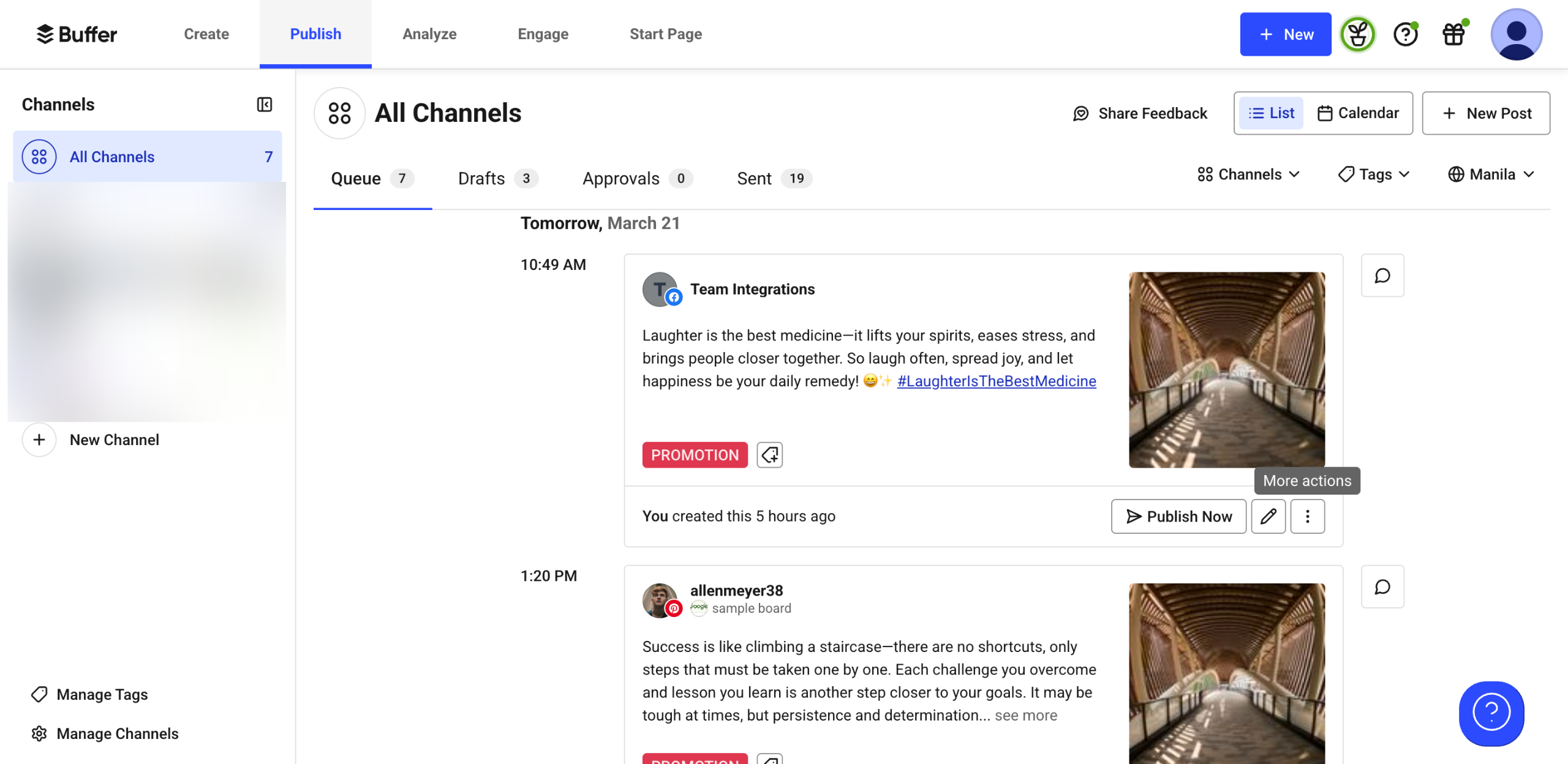 How to Create Variations of the Same Post in Buffer