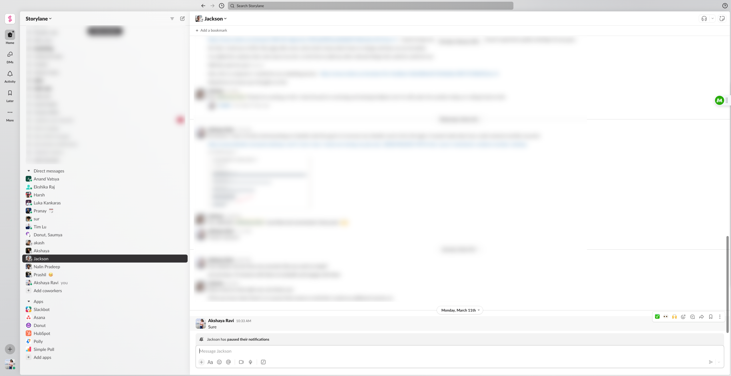 How to delete & edit messages in slack