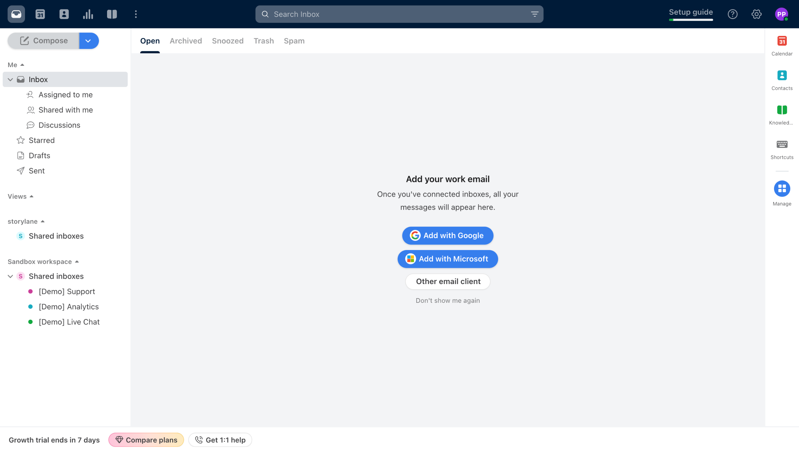 Front hubspot integration