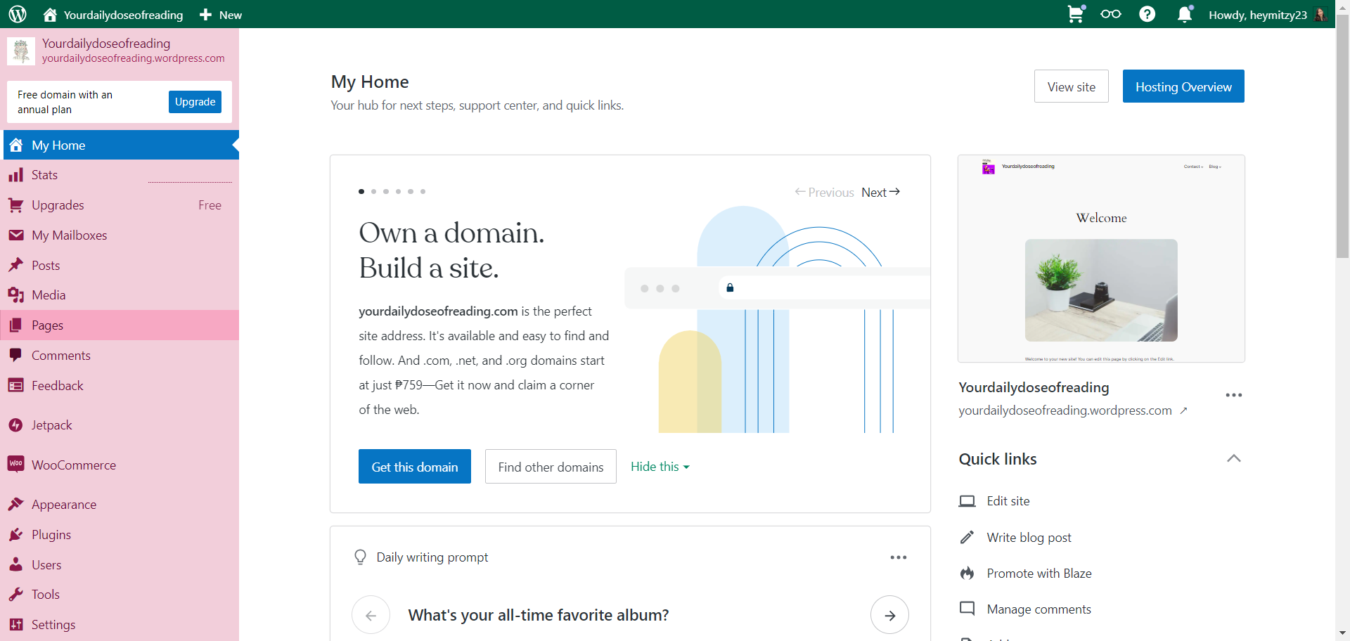 How to Make a Page the Home Page in WordPress