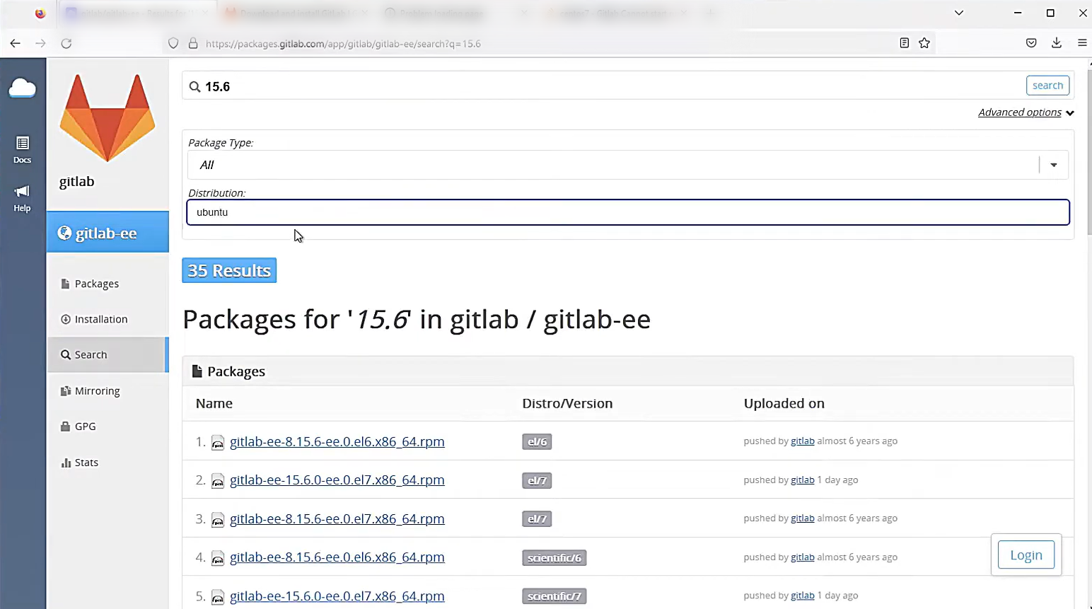How to setup gitlab