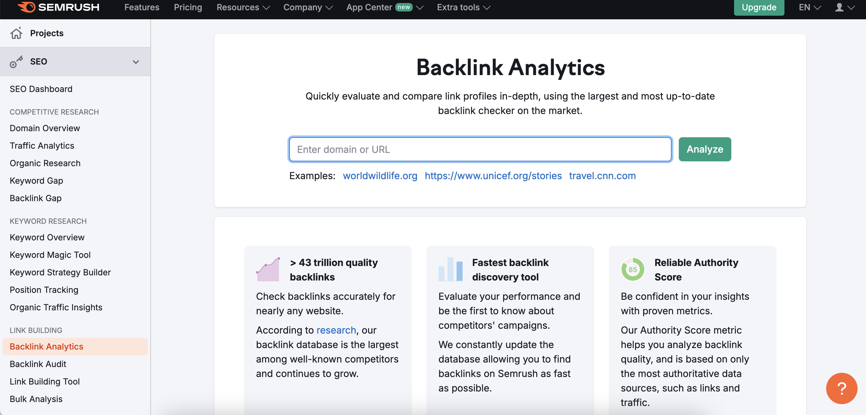 How to Check Backlinks in Semrush