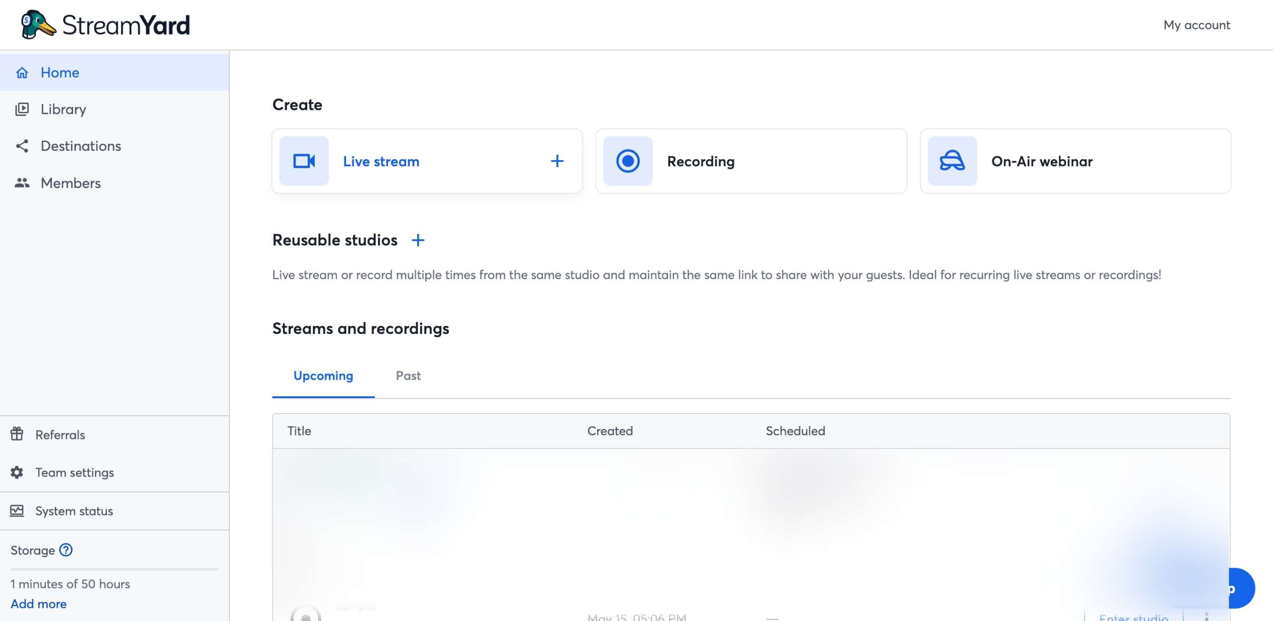 How to Create a Live Event on StreamYard