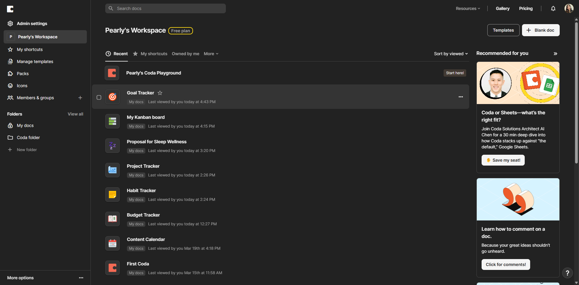 How to Customize Page Layouts in Coda