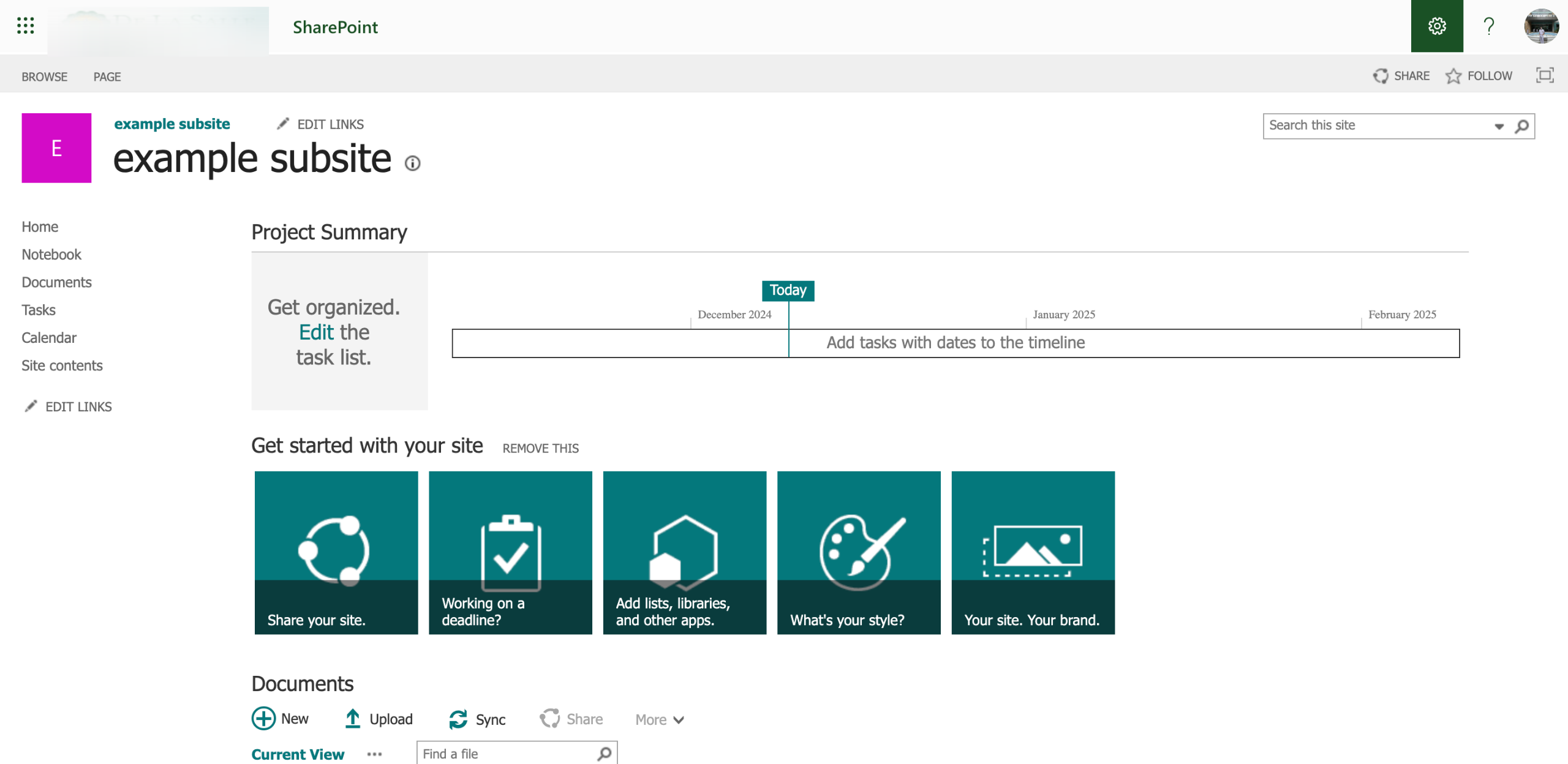 How to Delete a SharePoint Subsite