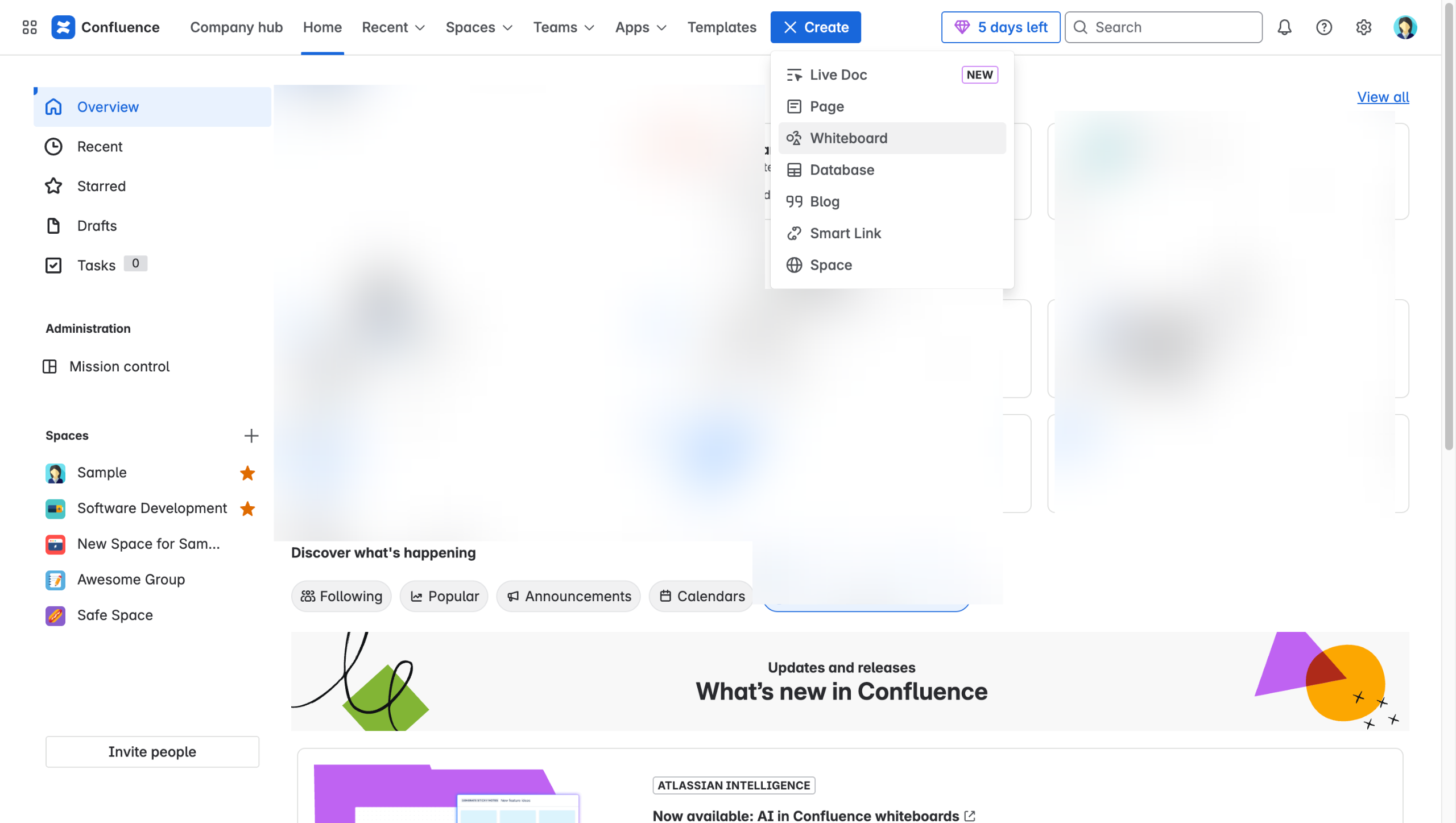 How To Use Confluence Whiteboard