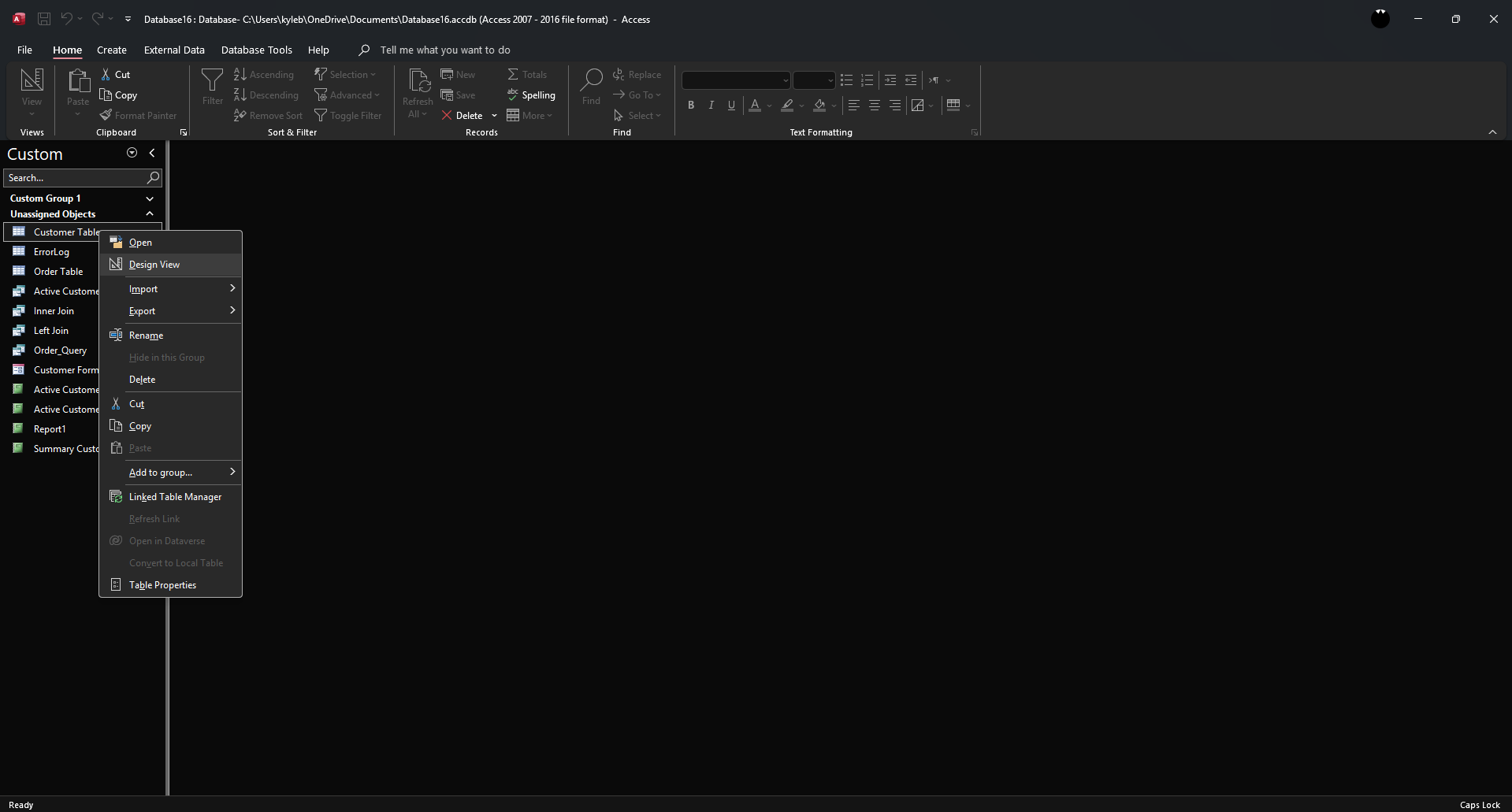 How to Add Required Field Validation MS Access