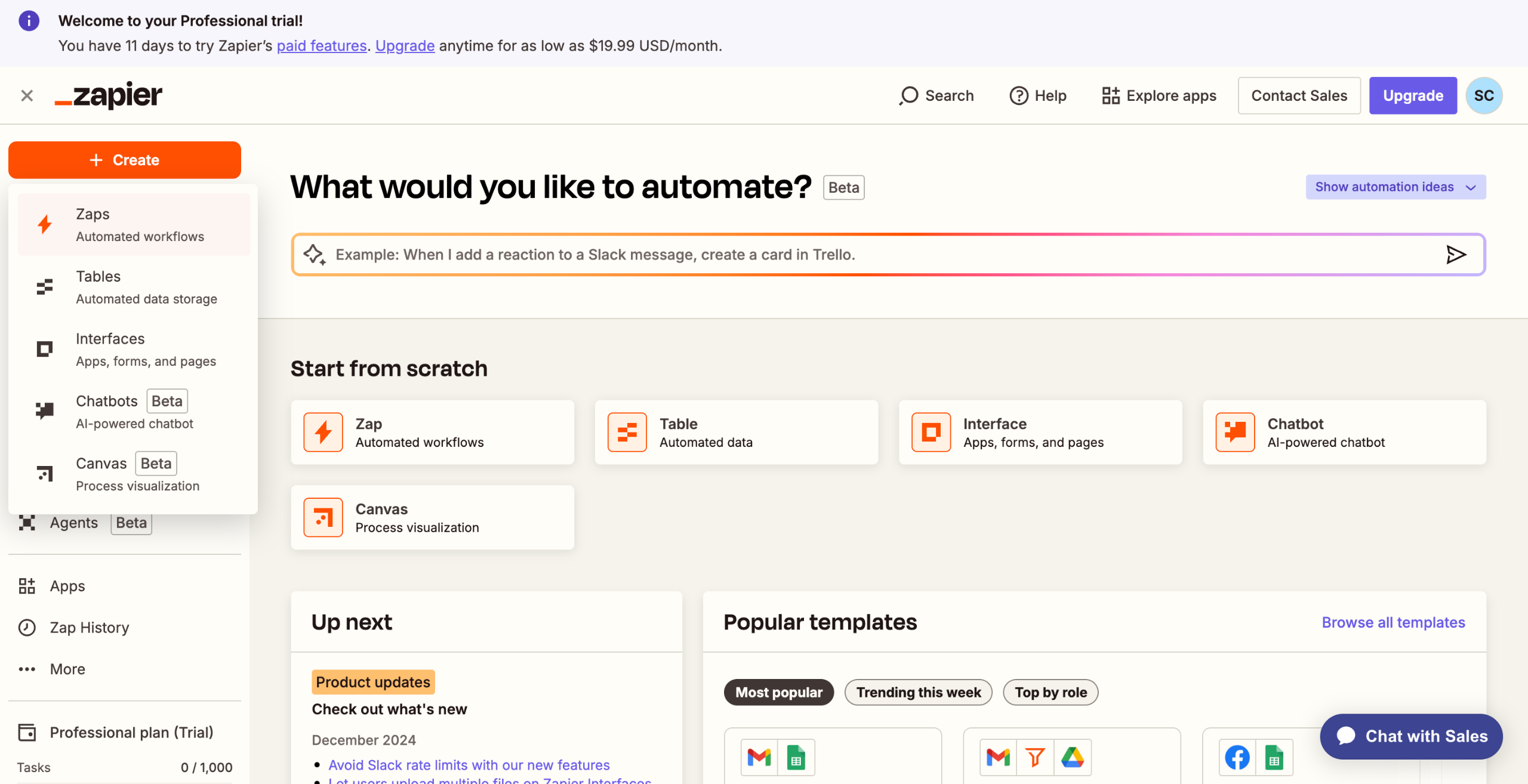 Trigger Notion updates from Trello