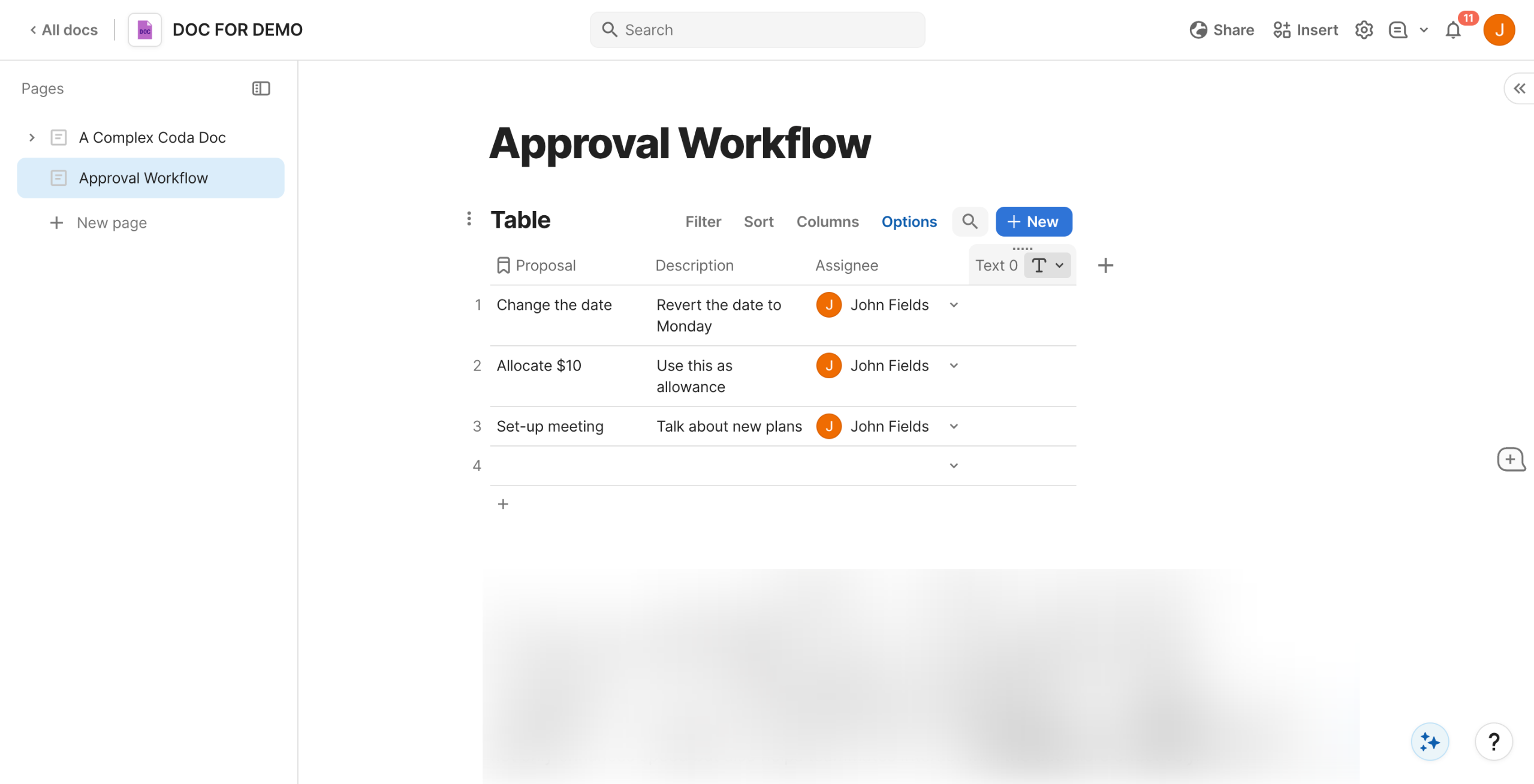 How to Create Approval Workflows in Coda