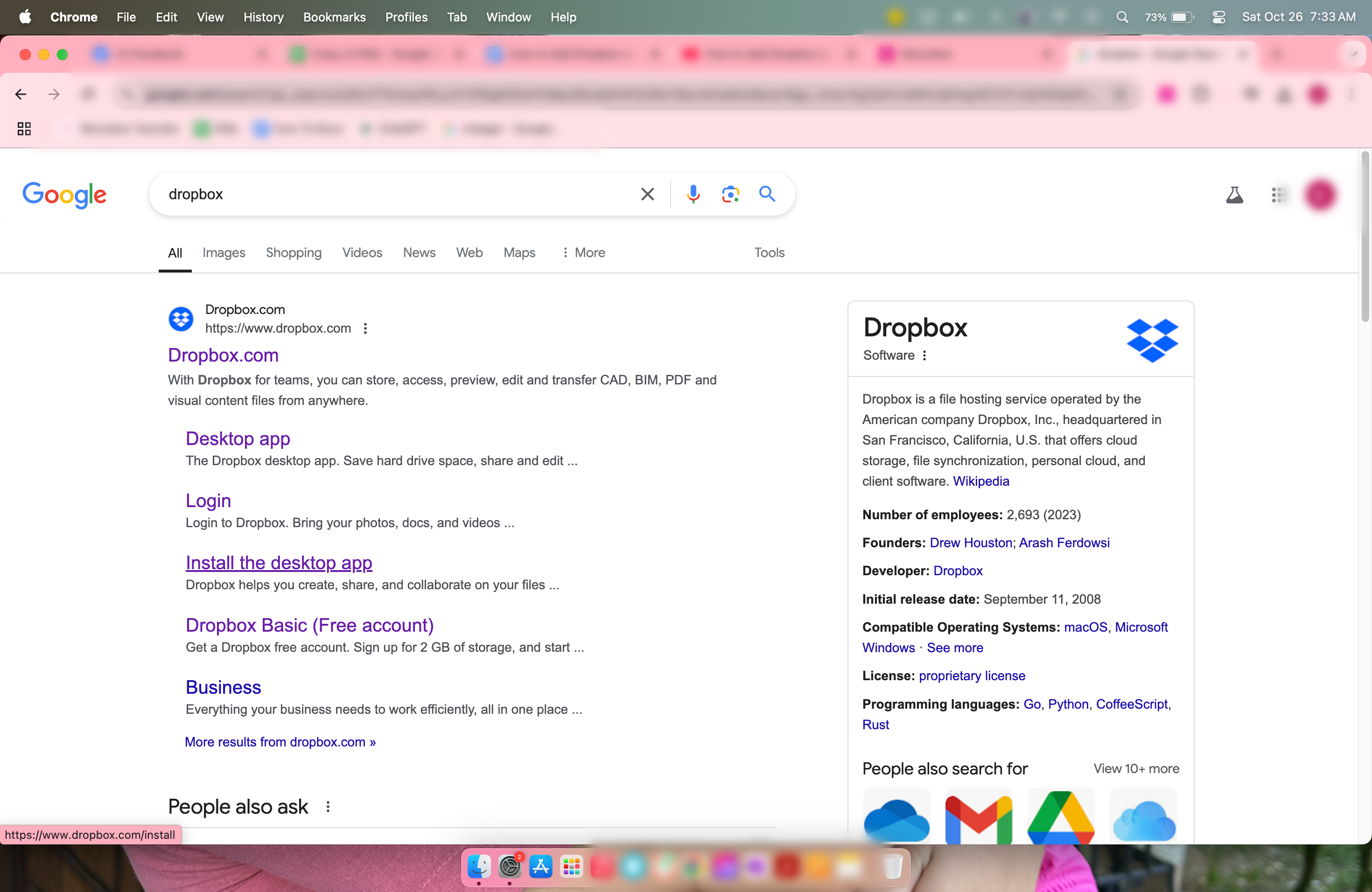 How to Add Dropbox to Finder on Mac
