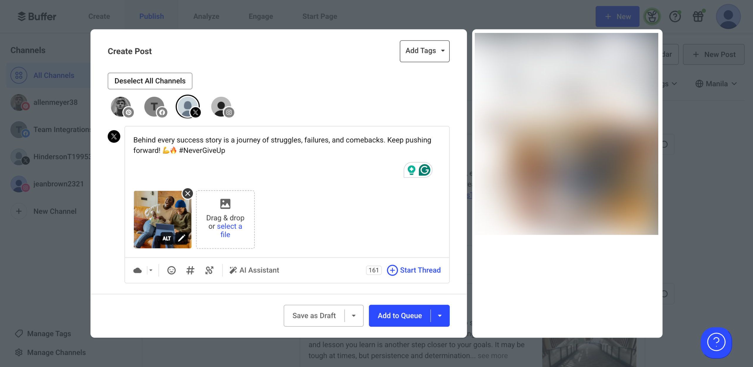 How to Manage Content Ideas with Buffer's Drafts Feature