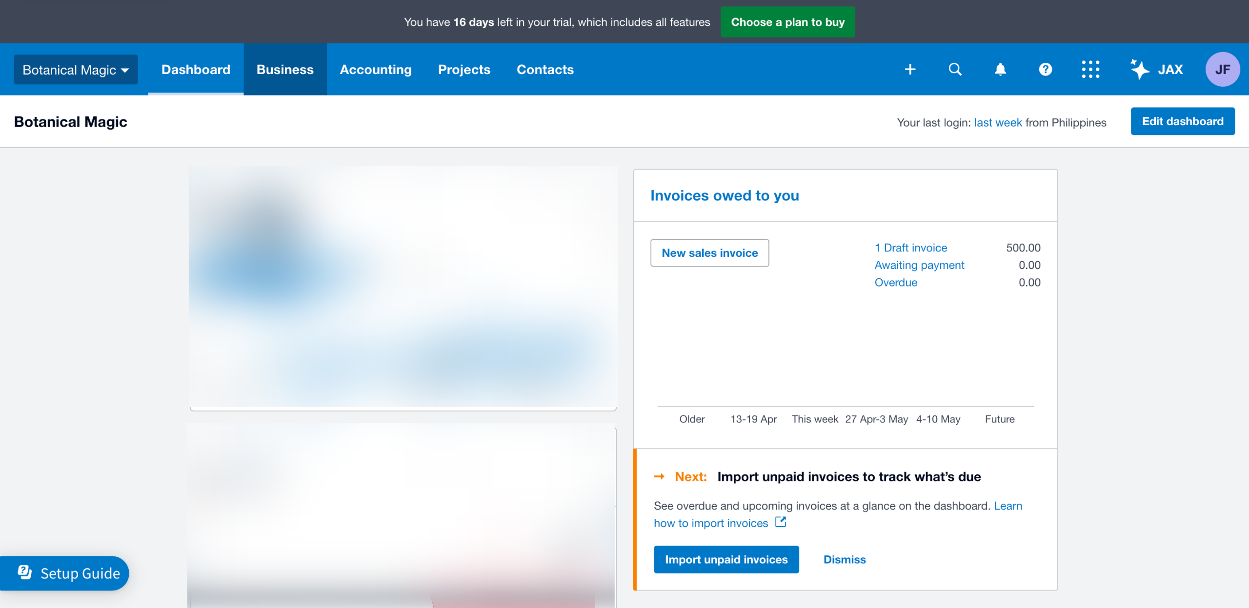 How to Assign an Invoice Item to a Project in Xero