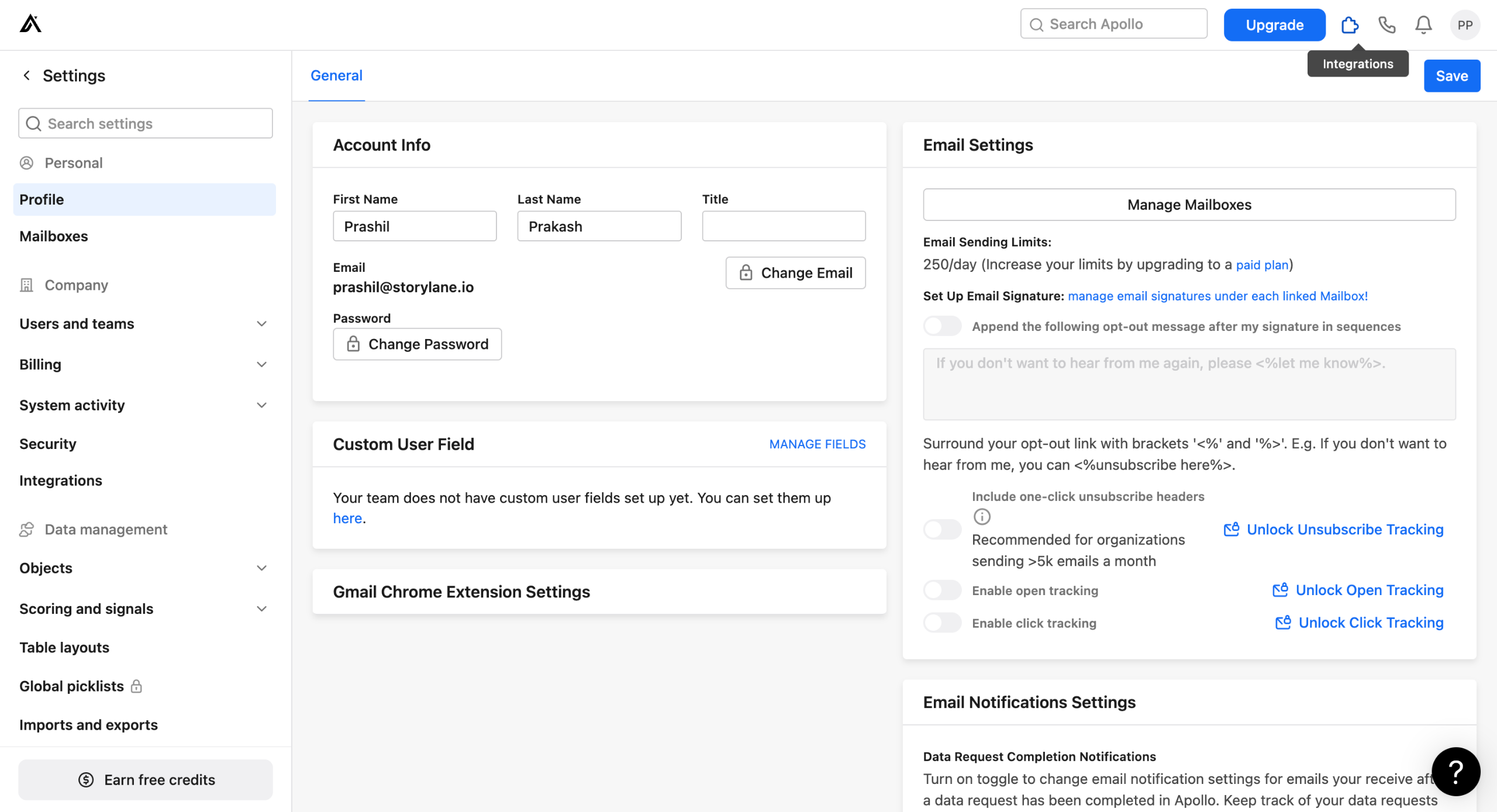 Apollo hubspot integration