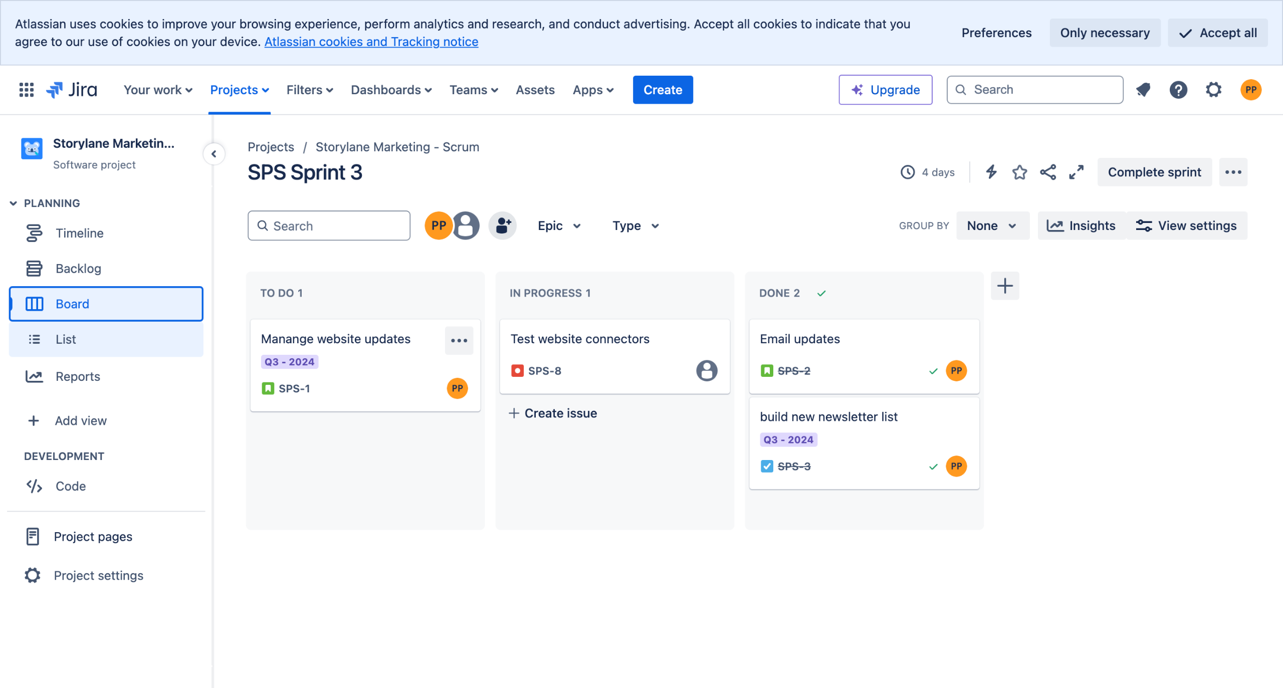 How to bulk update in jira