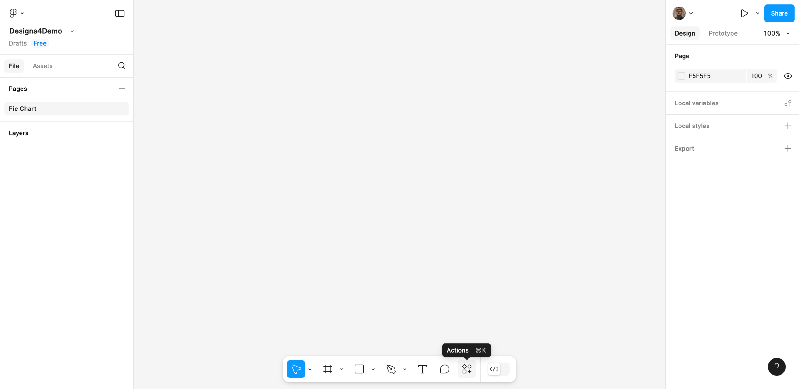 How to Make a Pie Chart in Figma